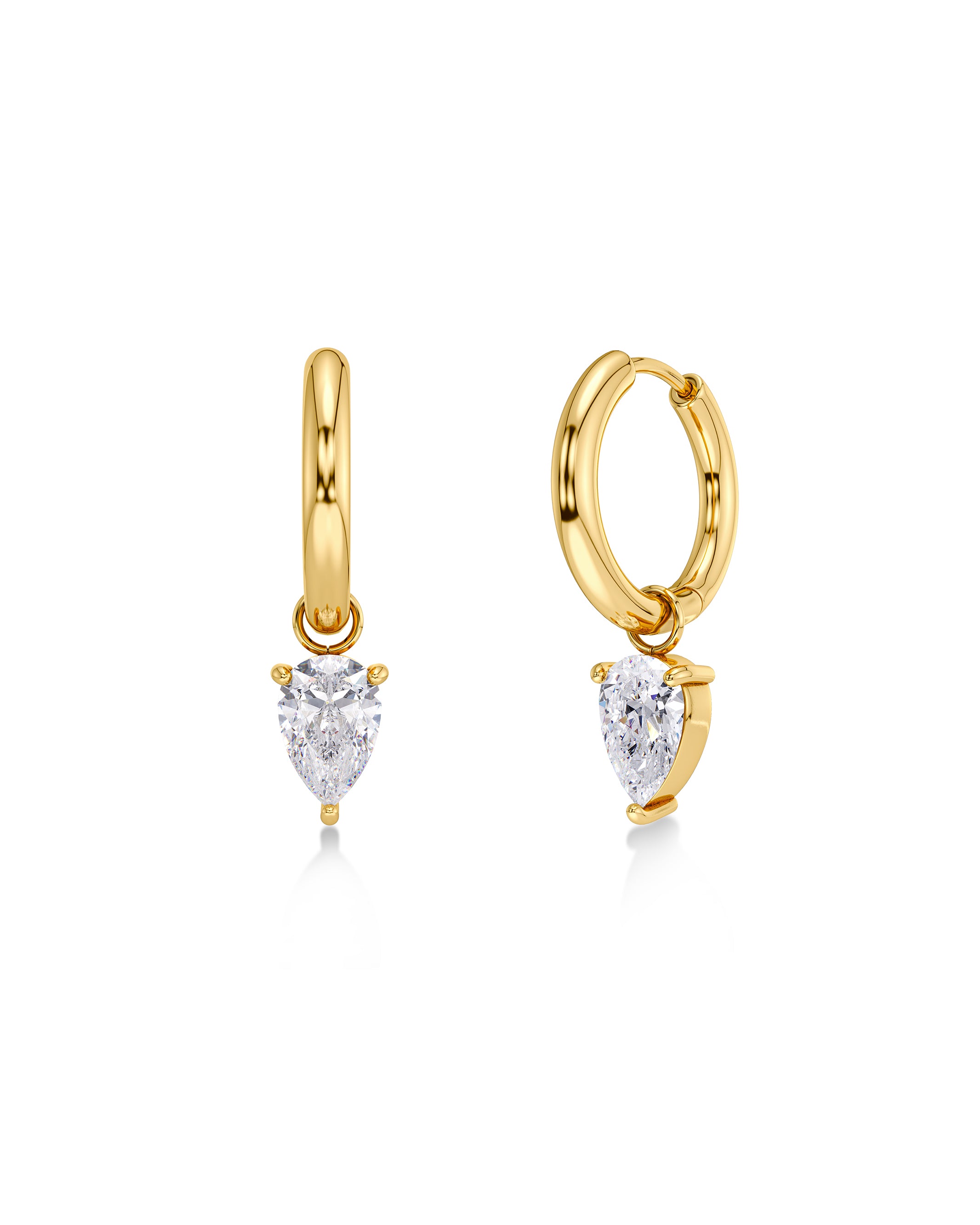 Arrow Hoops L Gold