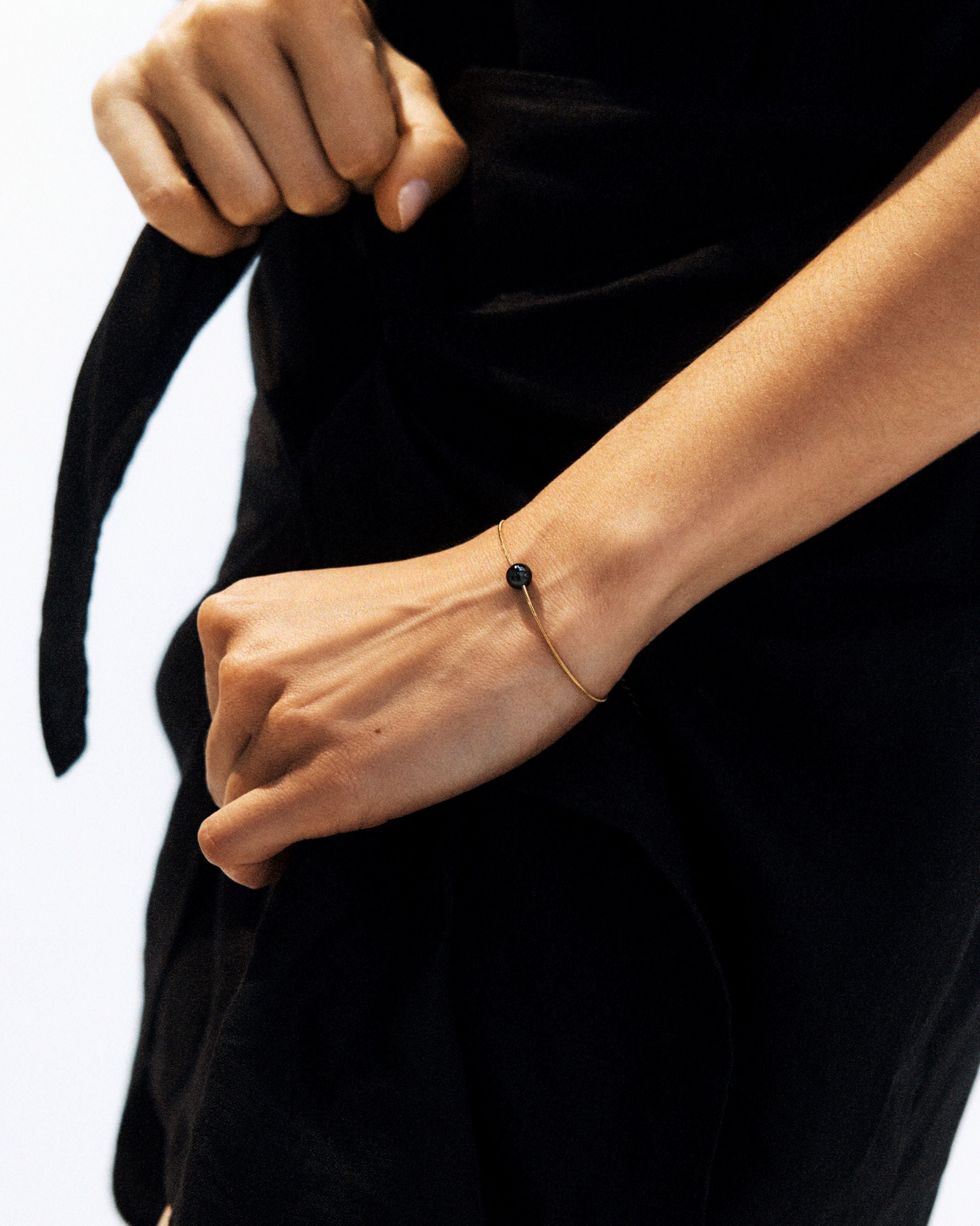 Aura Bracelet S Black Gold Edblad NZ