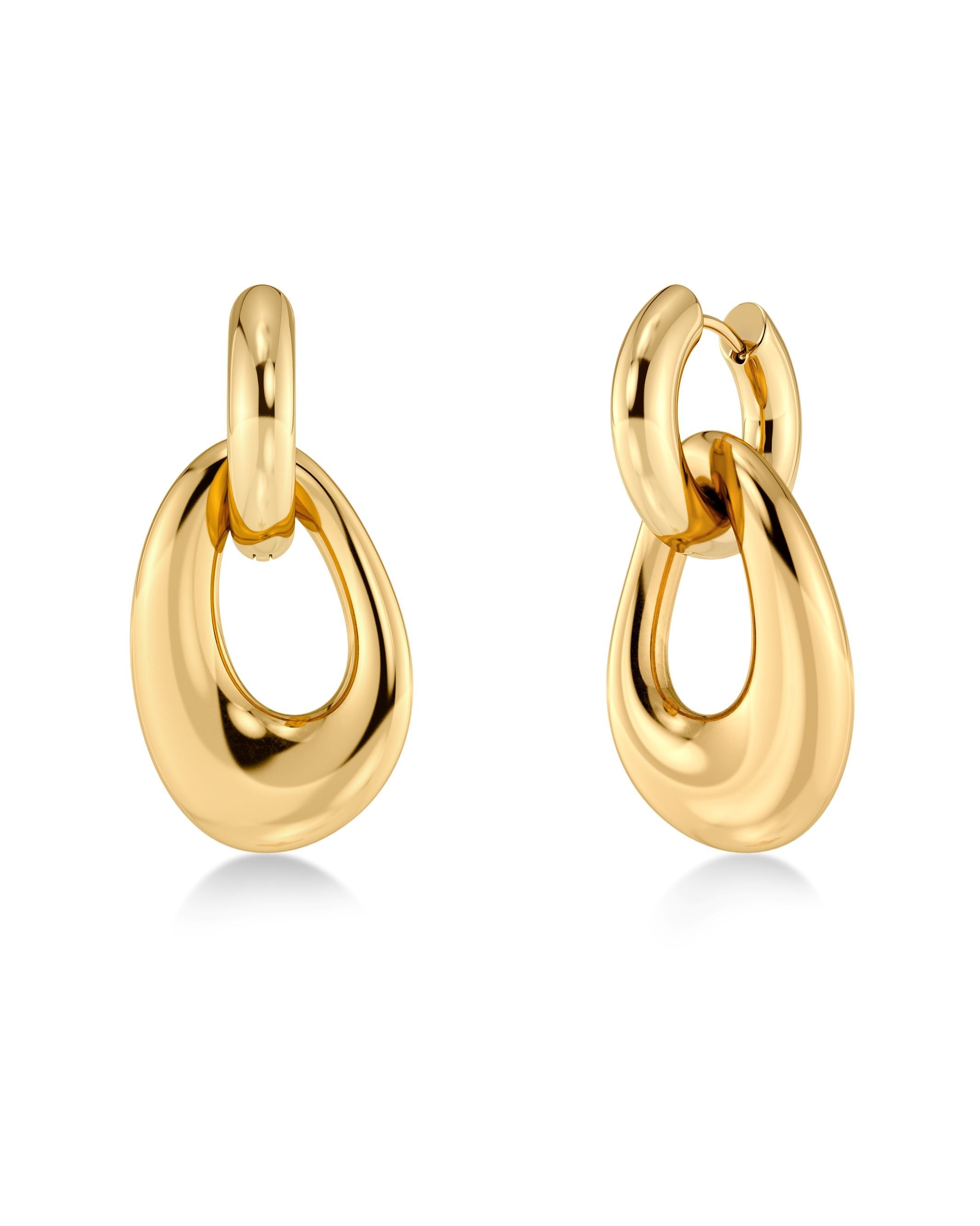 Azura Earrings Gold EdbladNZ