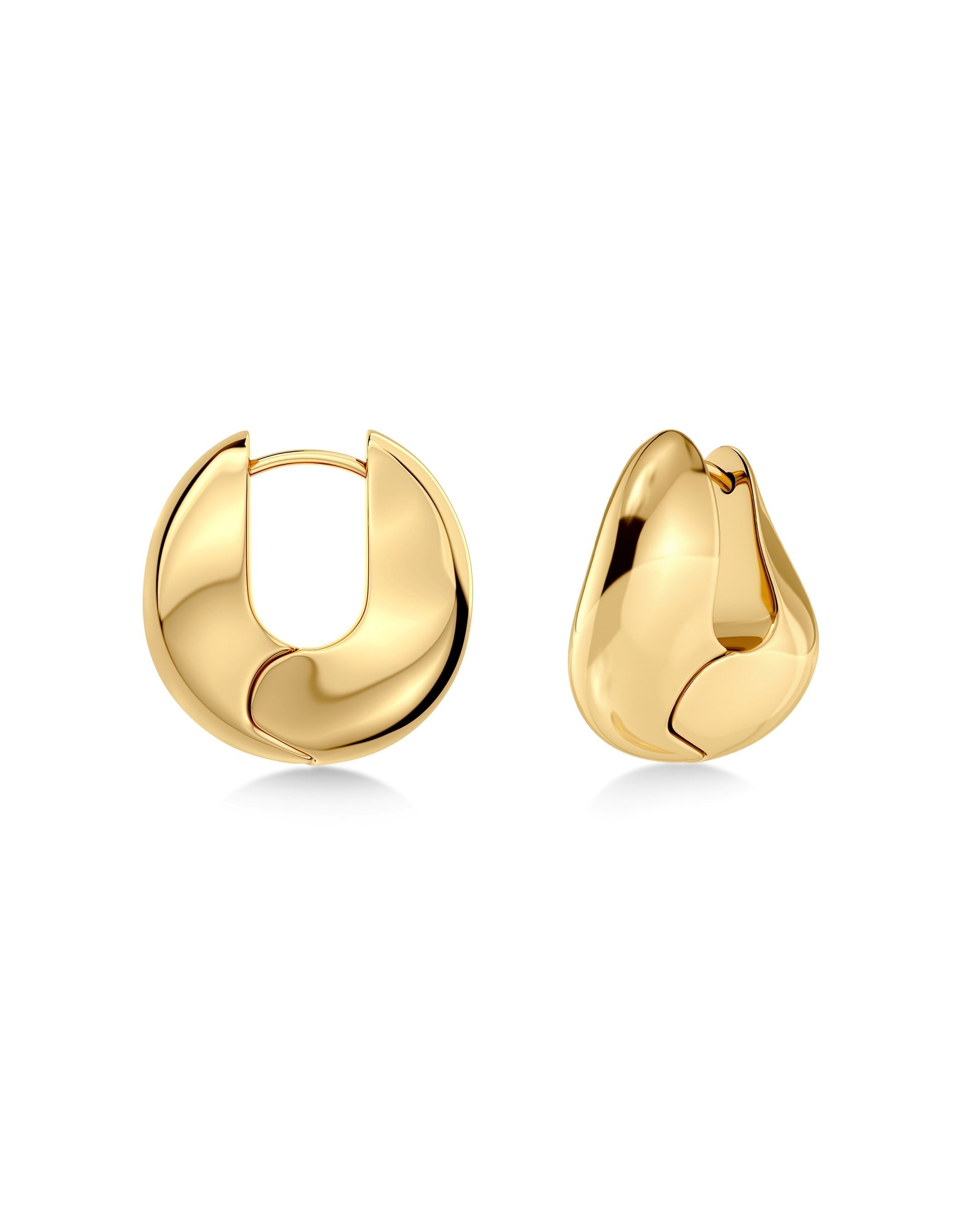 Azura Hoops L Gold EdbladNZ