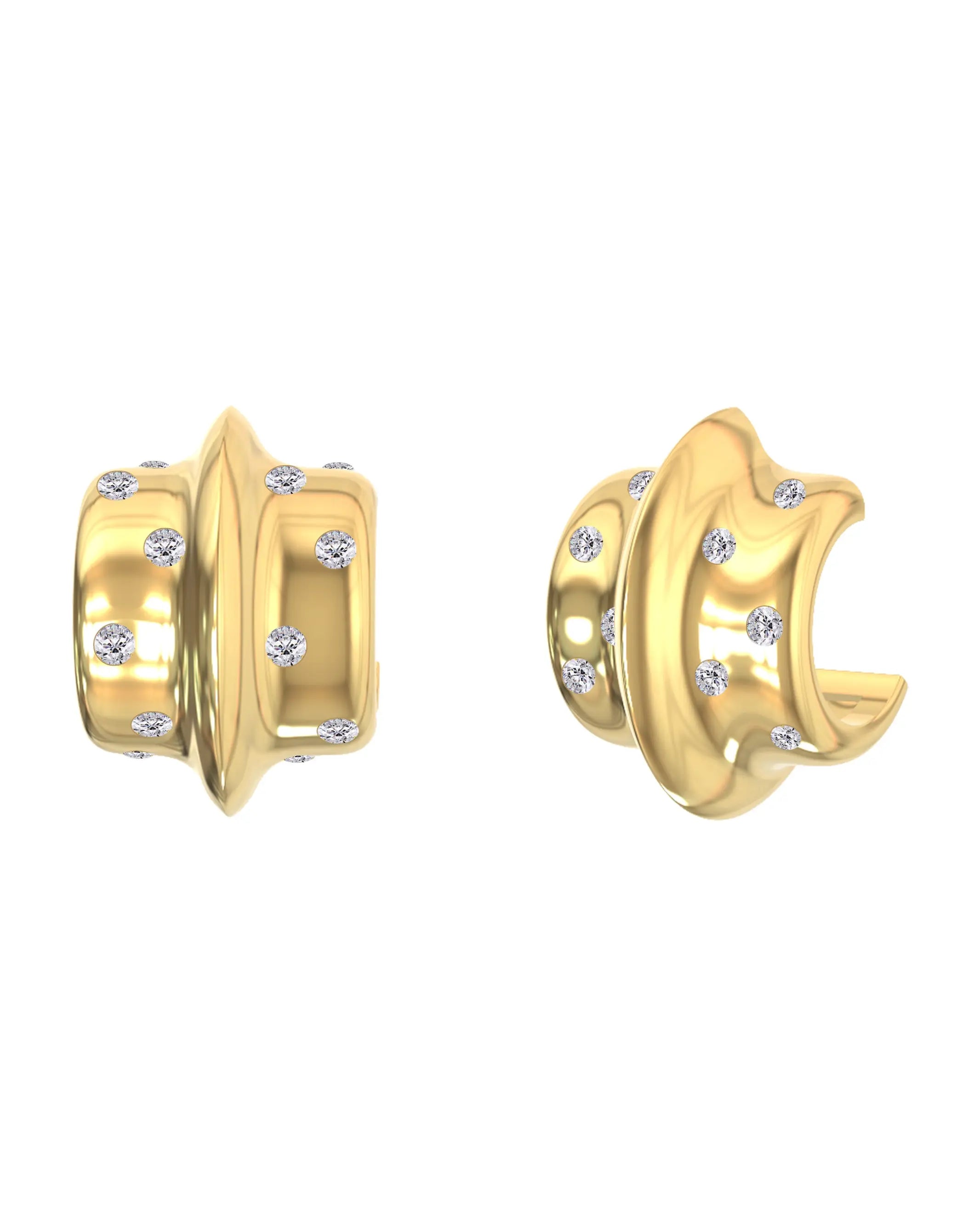 Barre Hoops L Gold Edblad