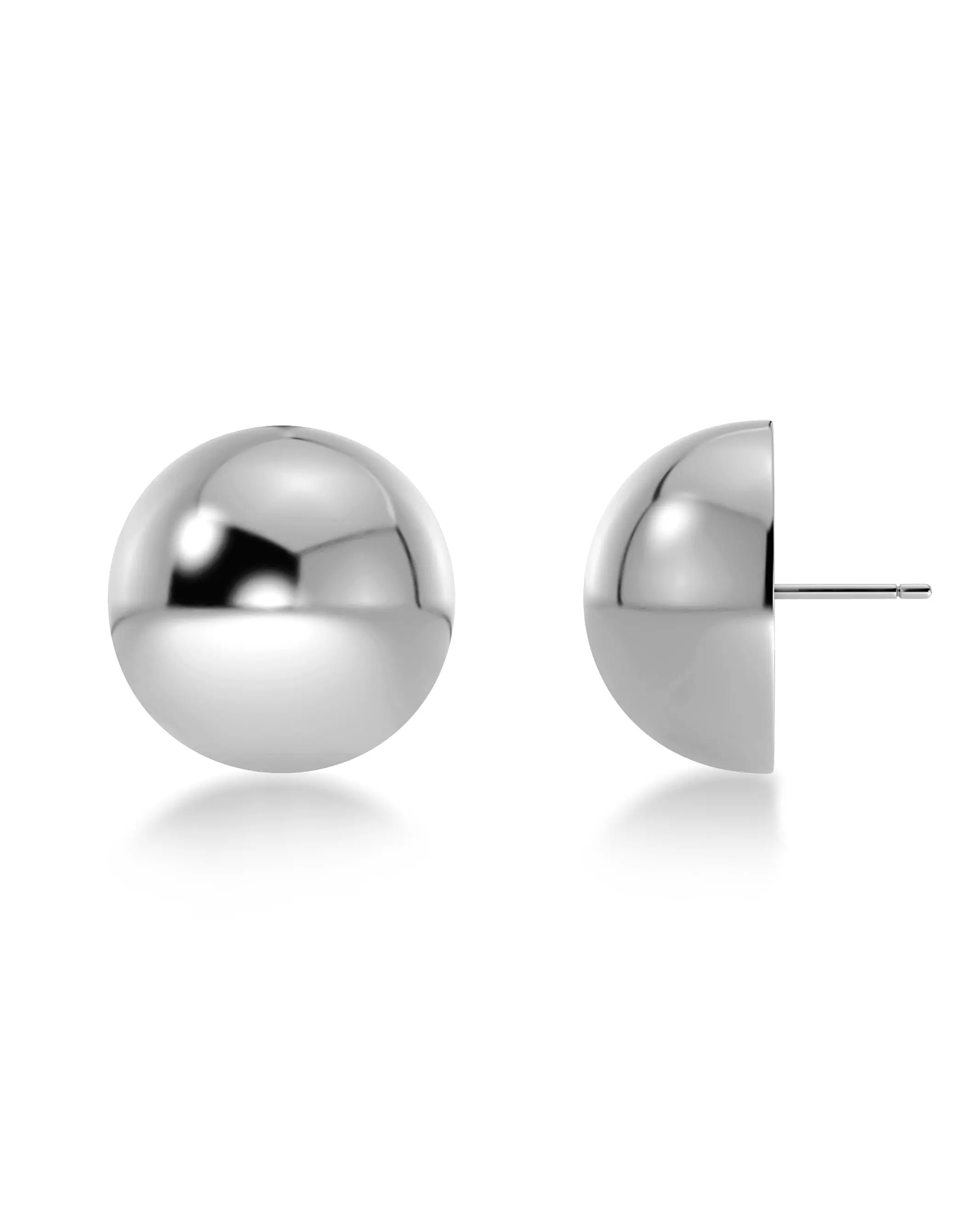 Bead Studs Silver Edblad