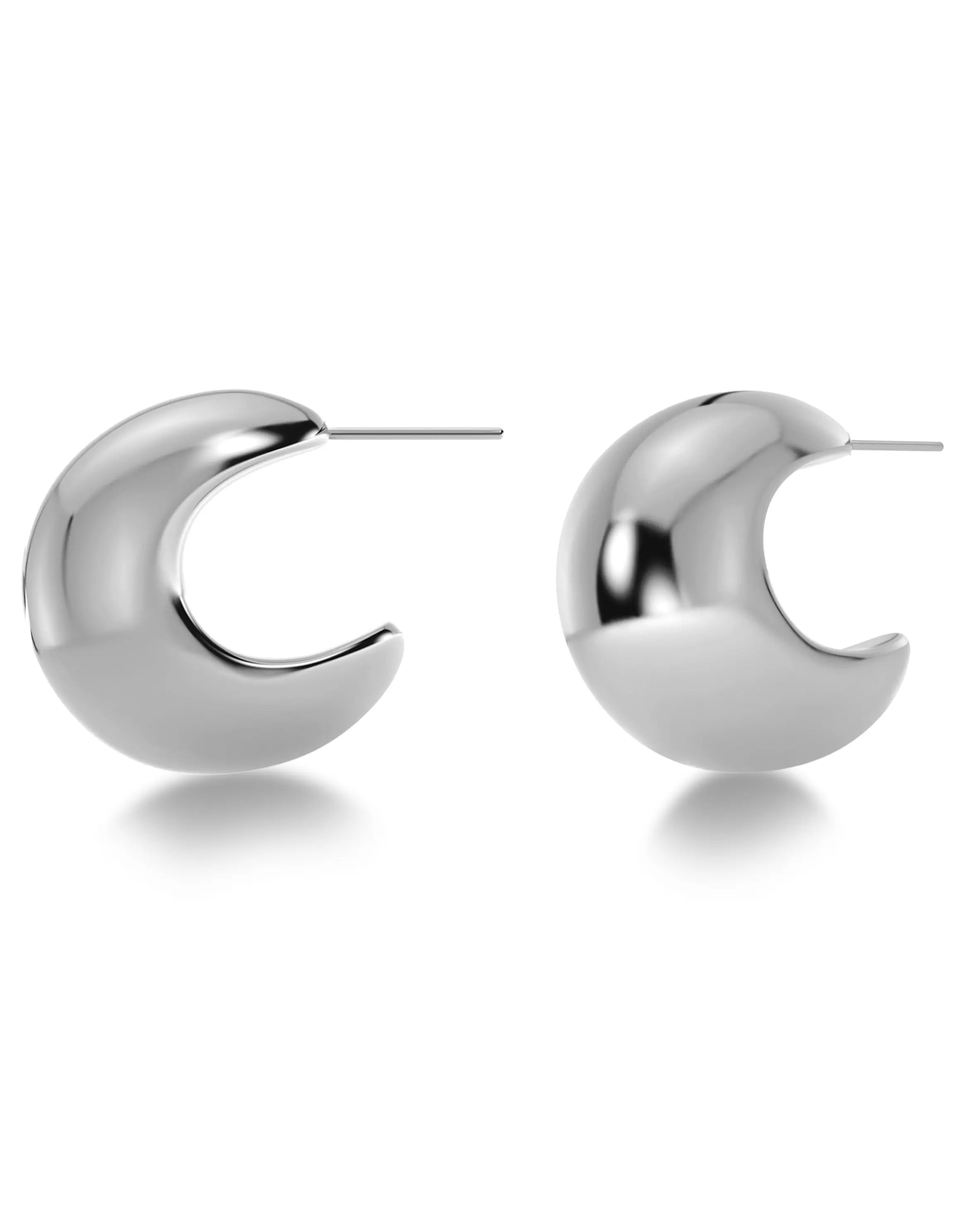 Bold Creoles L Silver Edblad