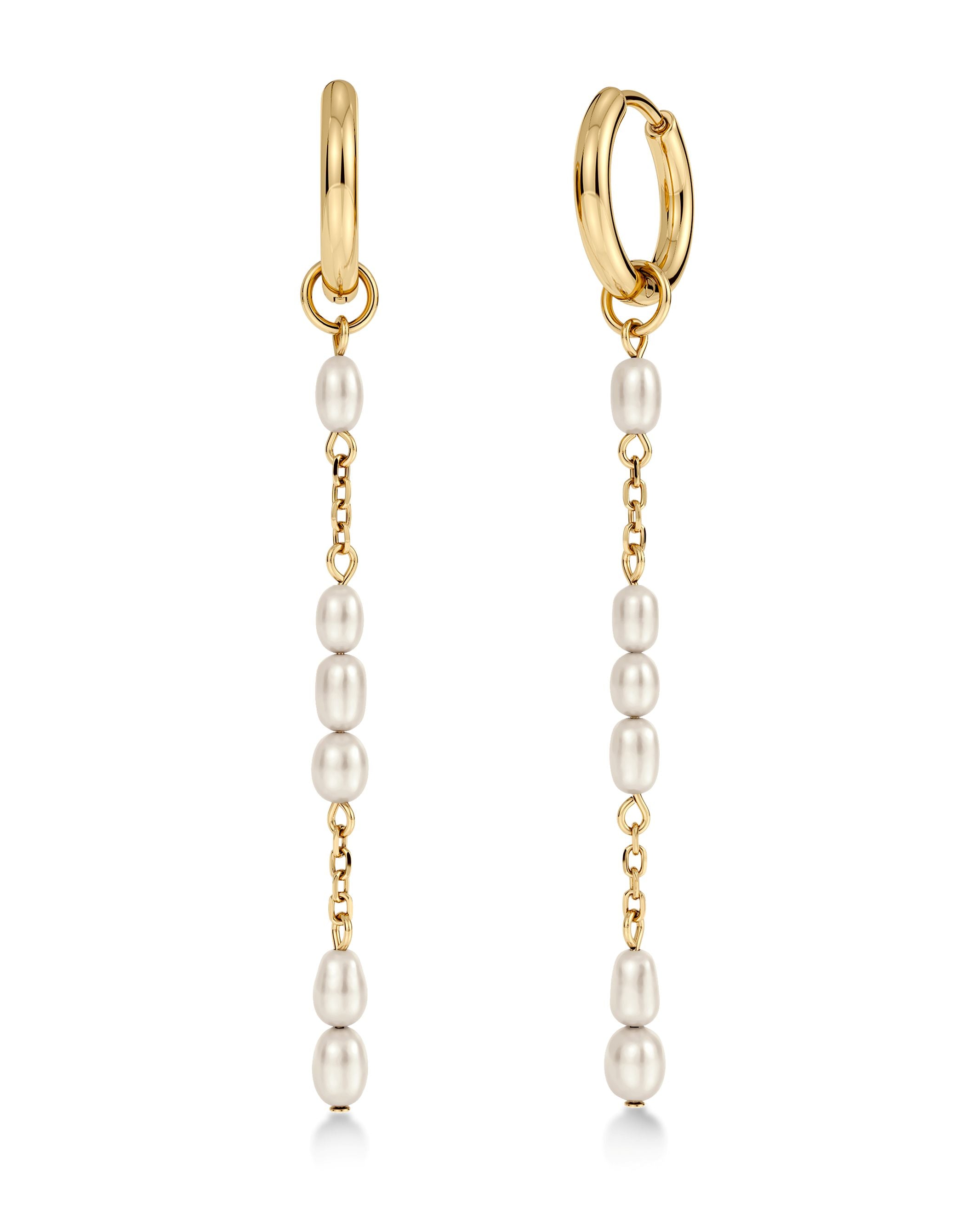 Breeze Hoops L Gold Edblad NZ