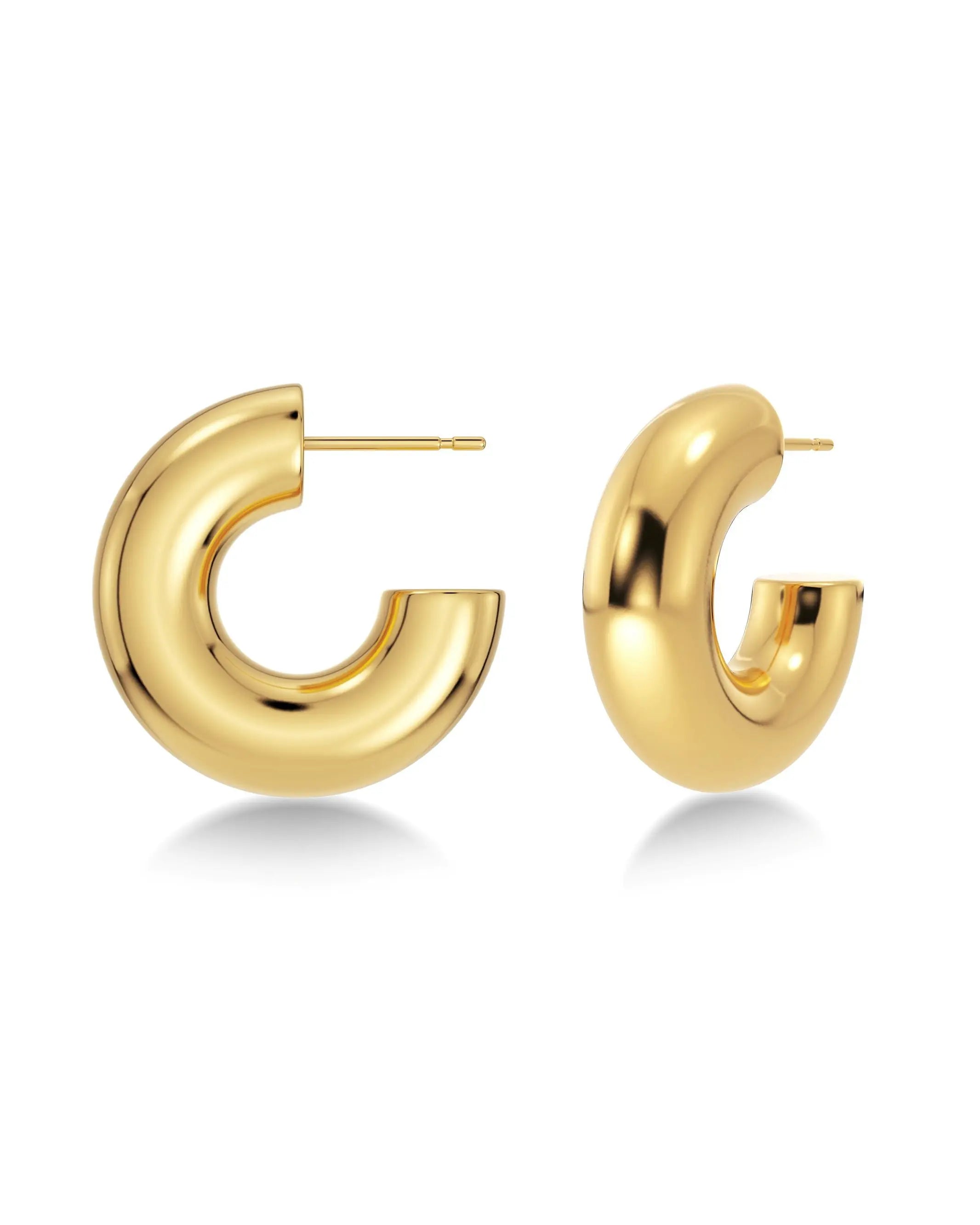 Chunky Creoles S Gold Edblad