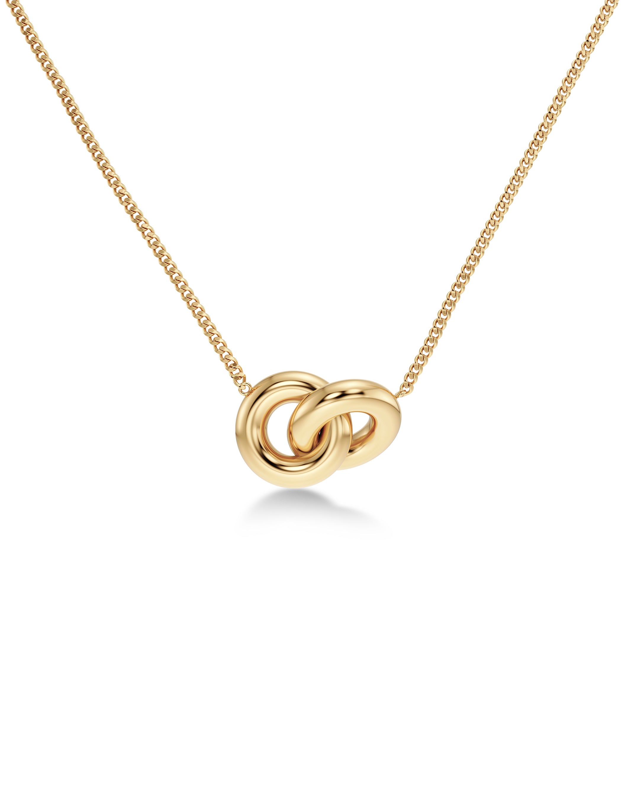 Chunky Eternal Gold Necklace
