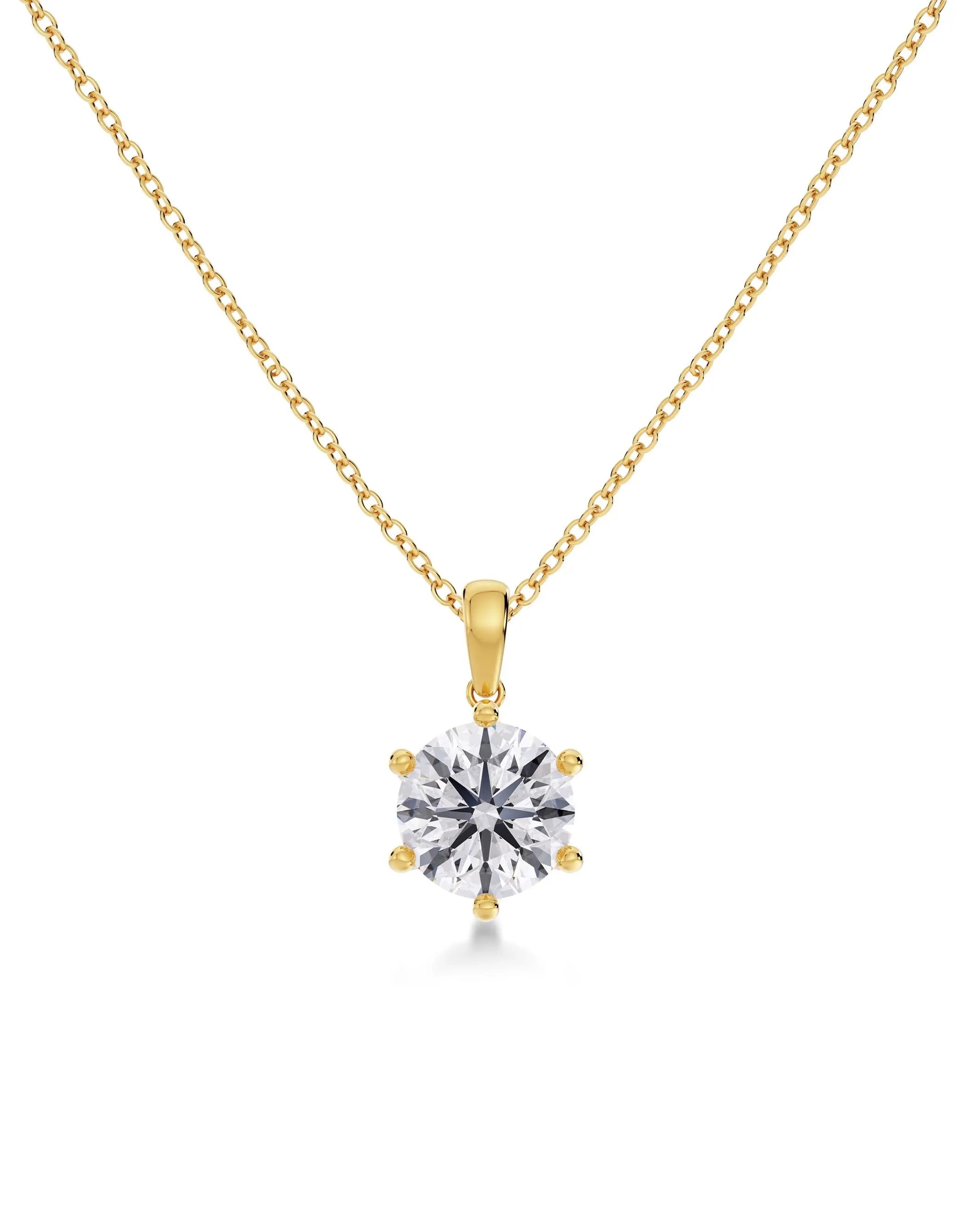 Crown Necklace L Gold Edblad