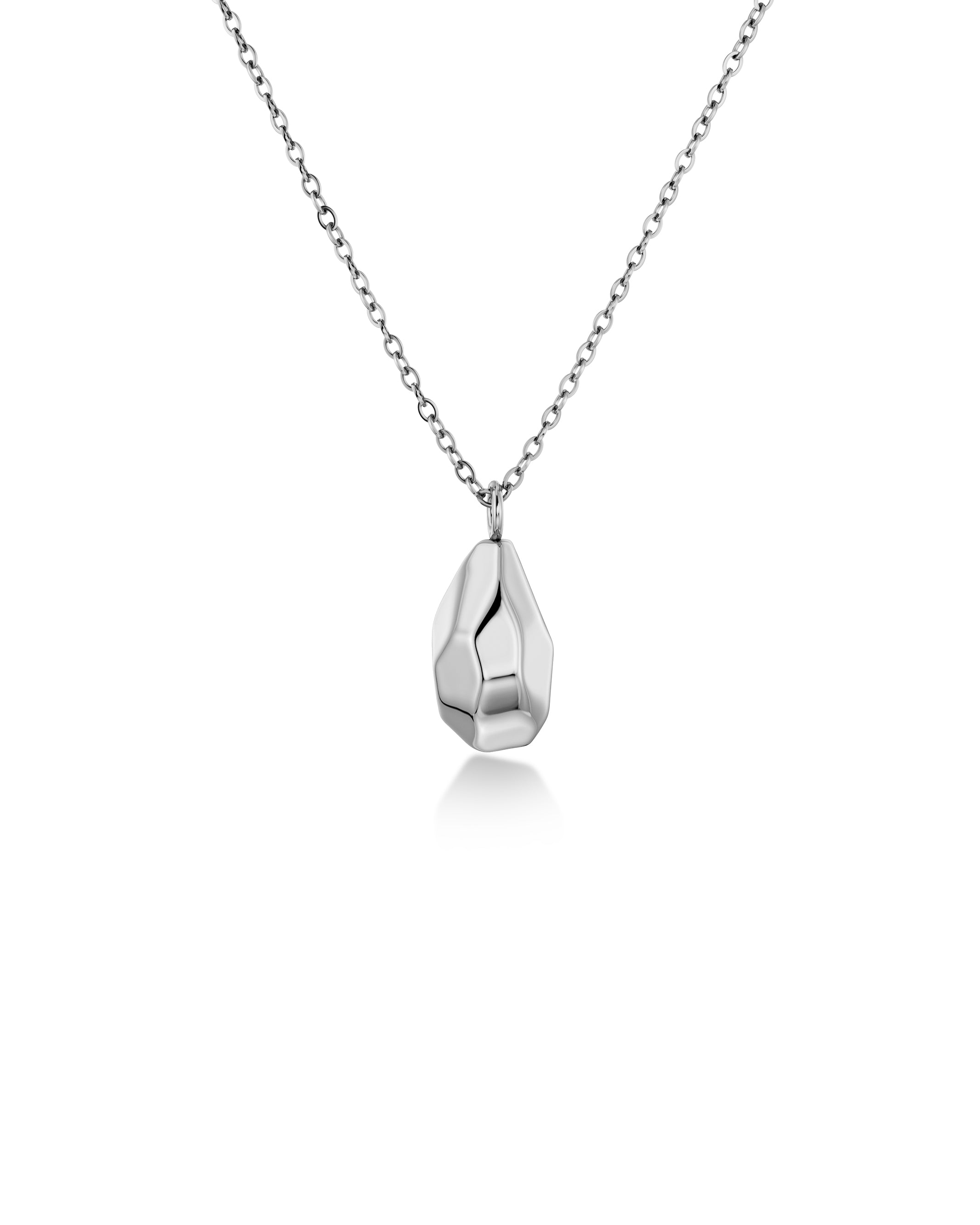 Crystalite Necklace S Silver