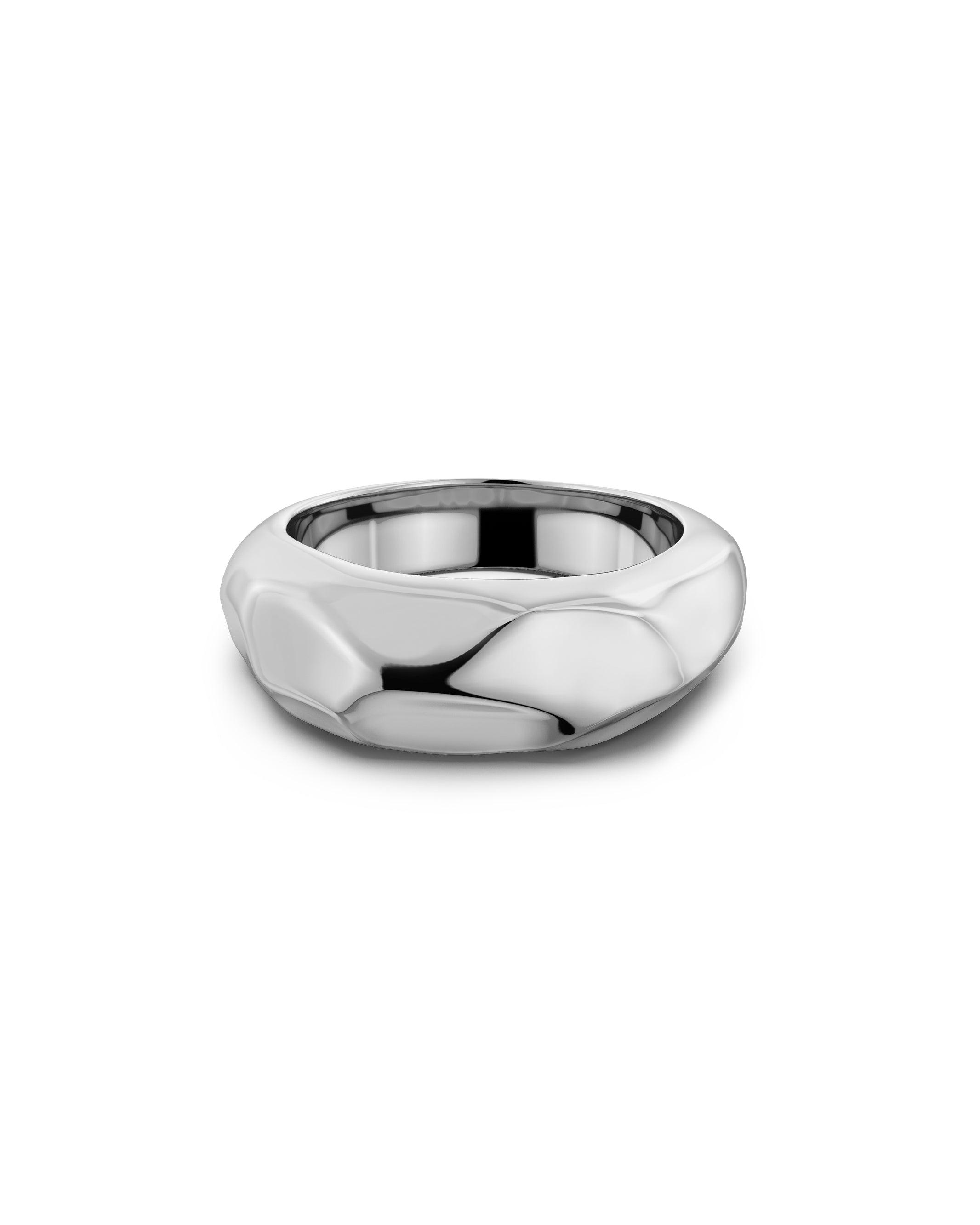 Crystalite Ring Silver