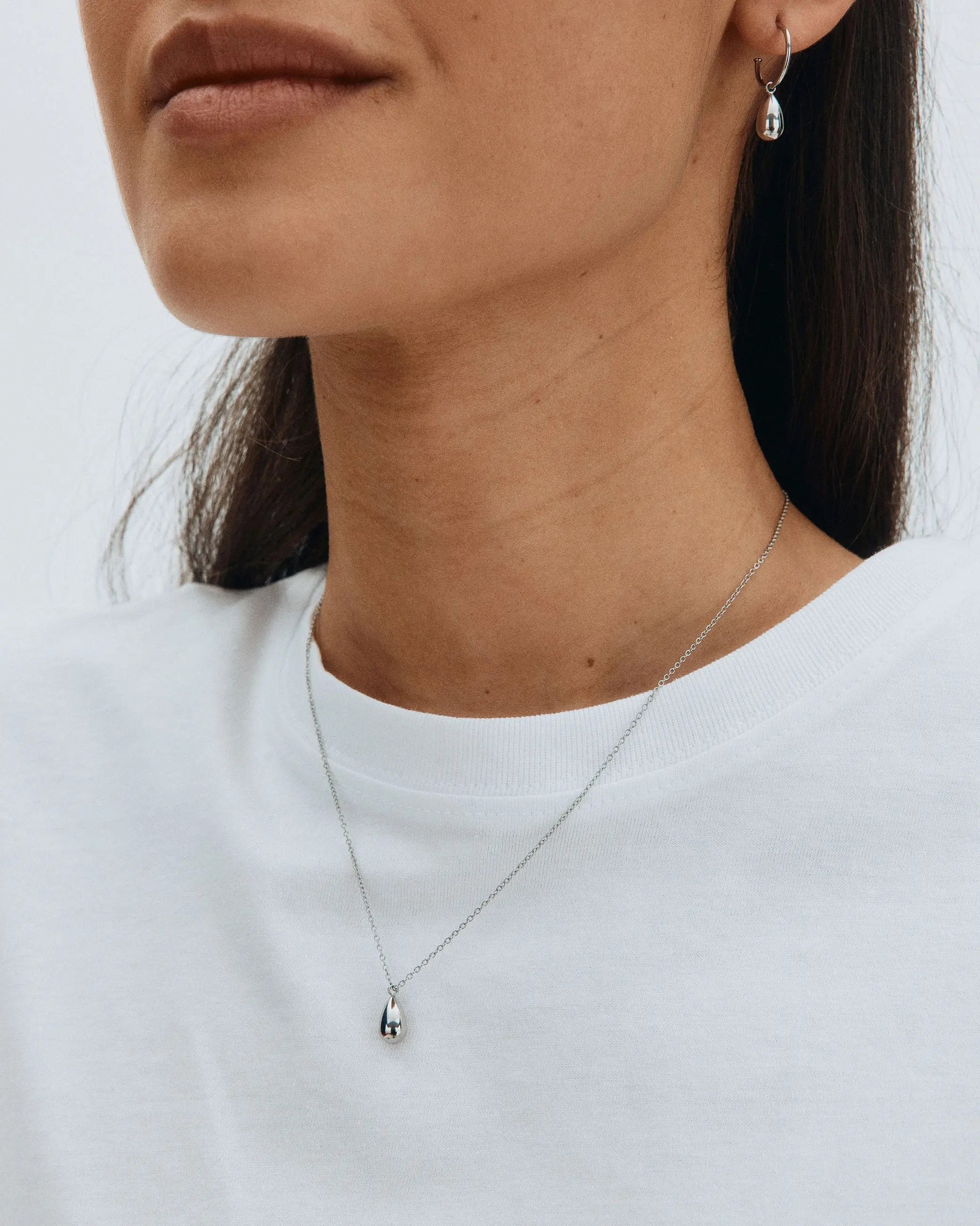 Drop Mini Necklace Steel Edblad