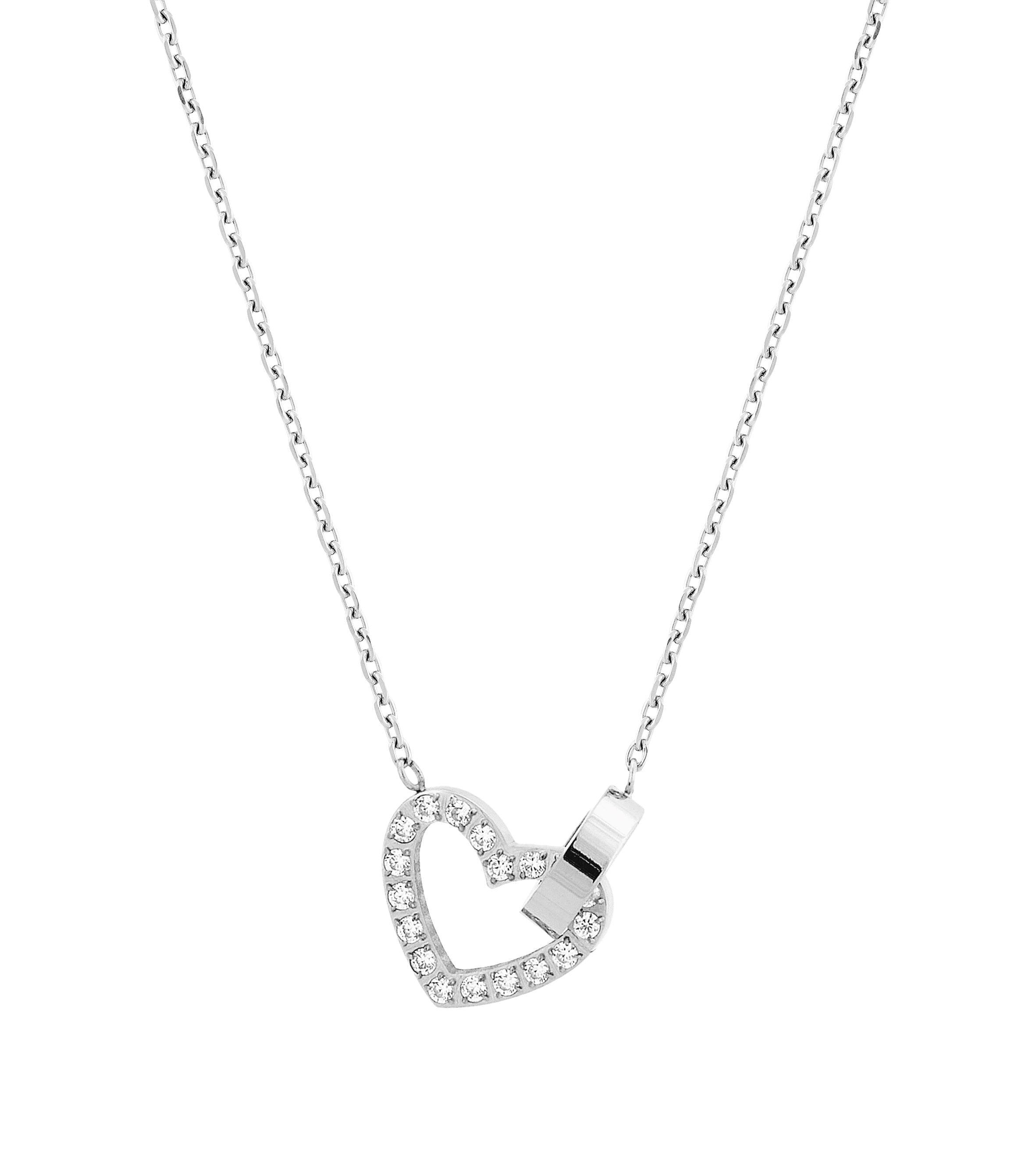 Eternal Heart Silver Necklace