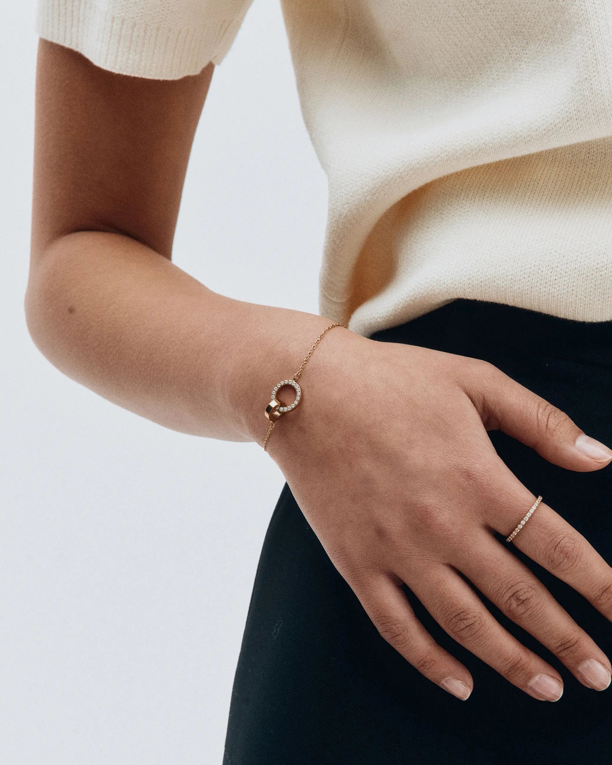 Eternal Orbit Bracelet Gold Edblad
