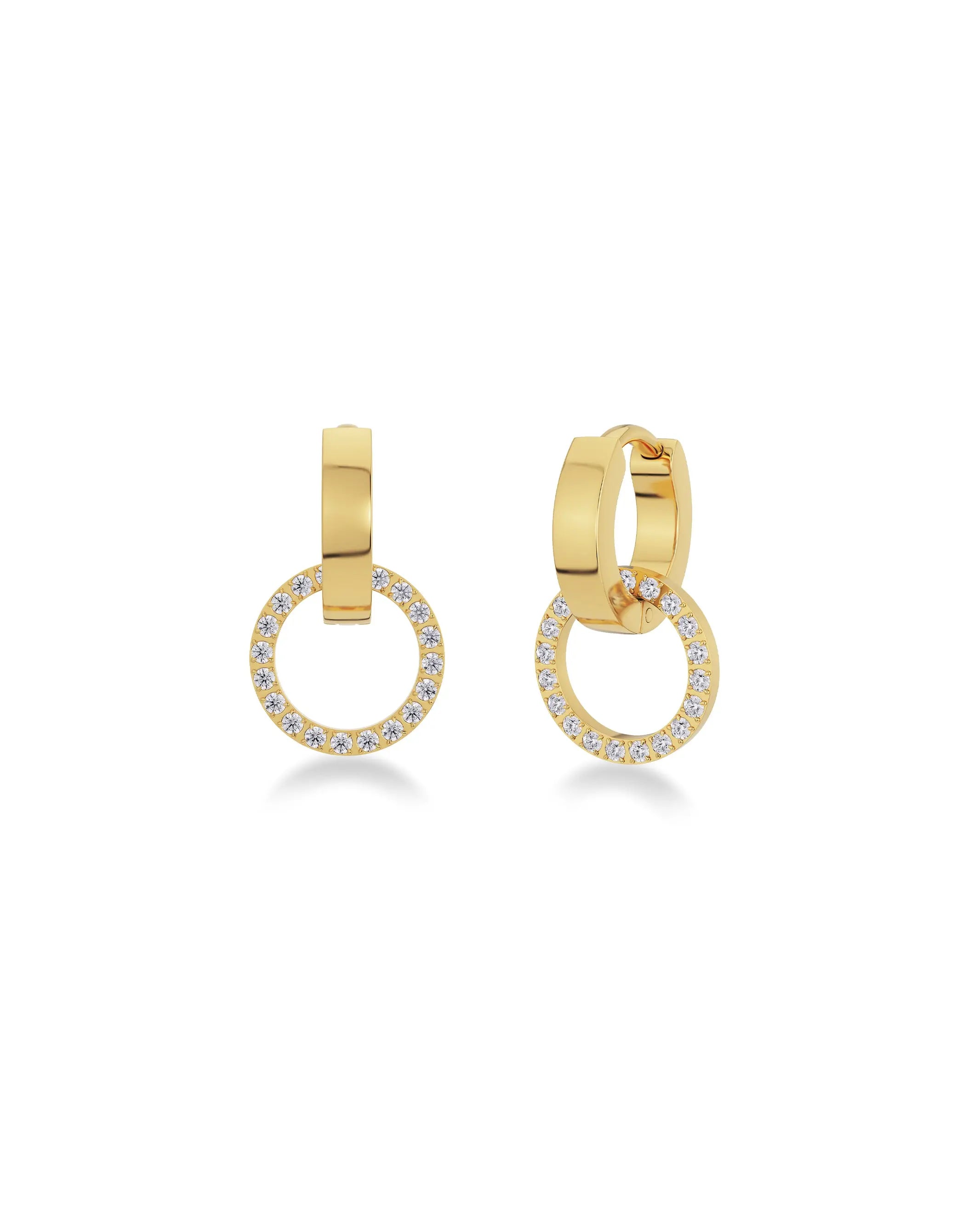 Eternal Orbit Earrings Gold Edblad