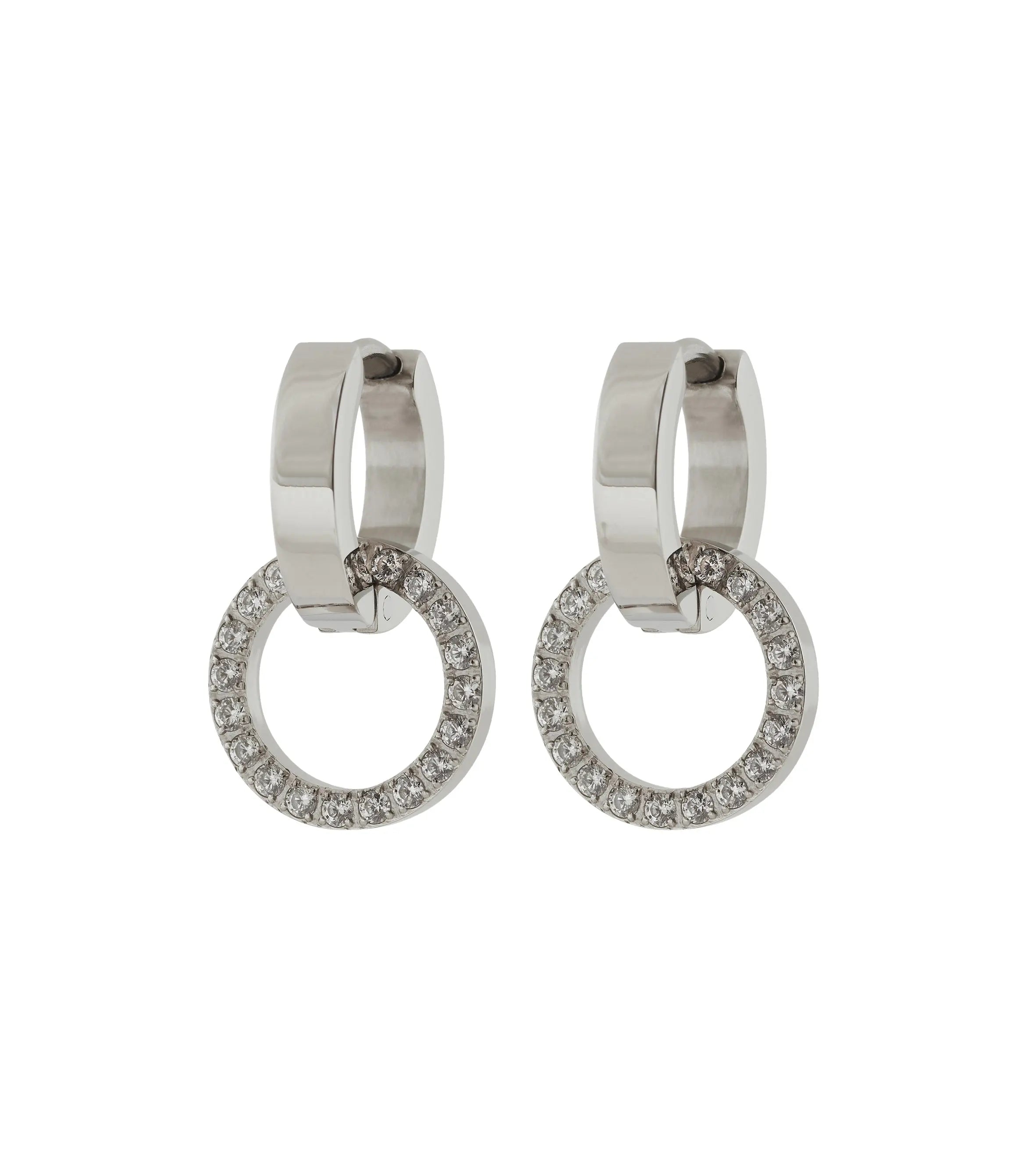 Eternal Orbit Earrings Silver Edblad
