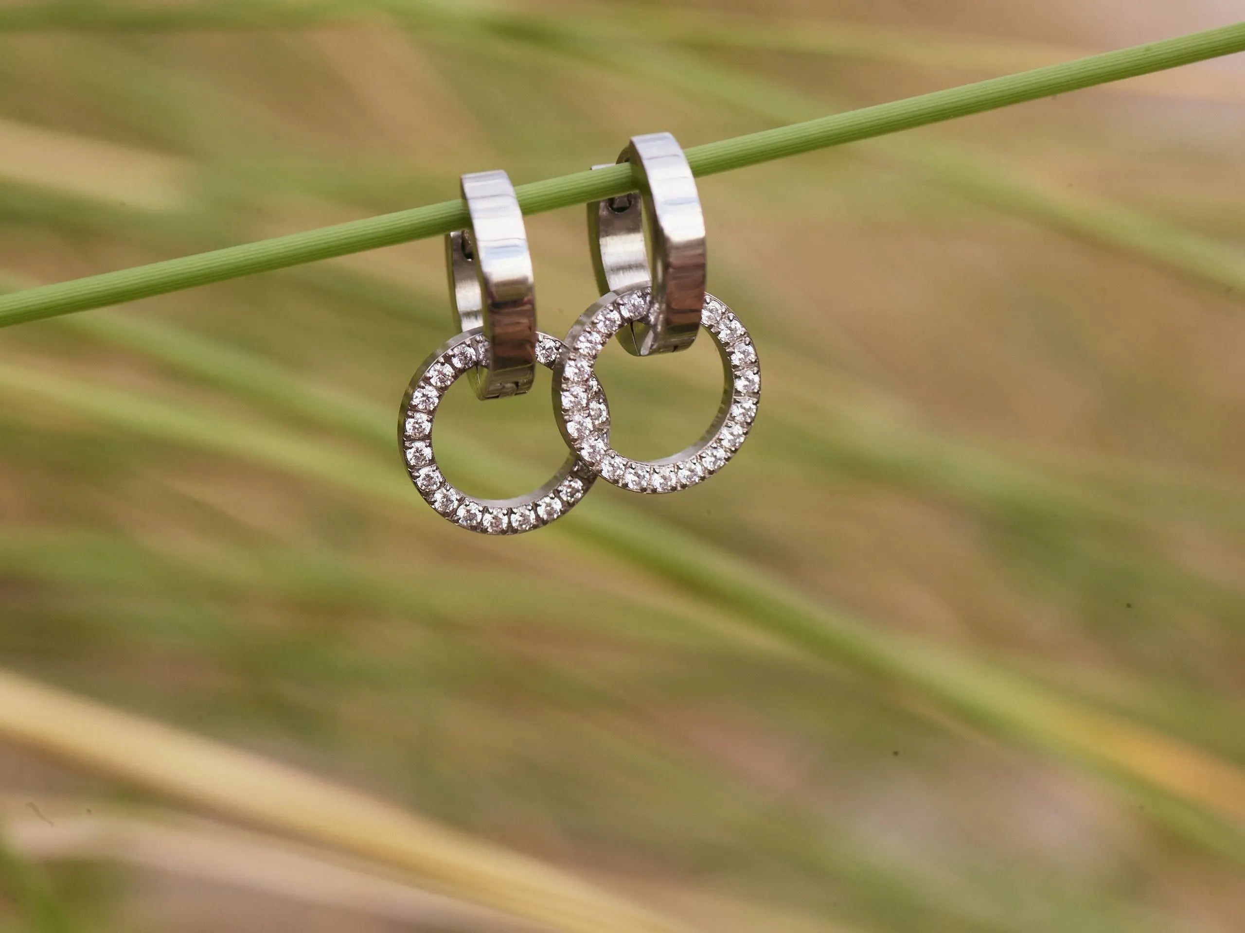 Eternal Orbit Earrings Silver Edblad