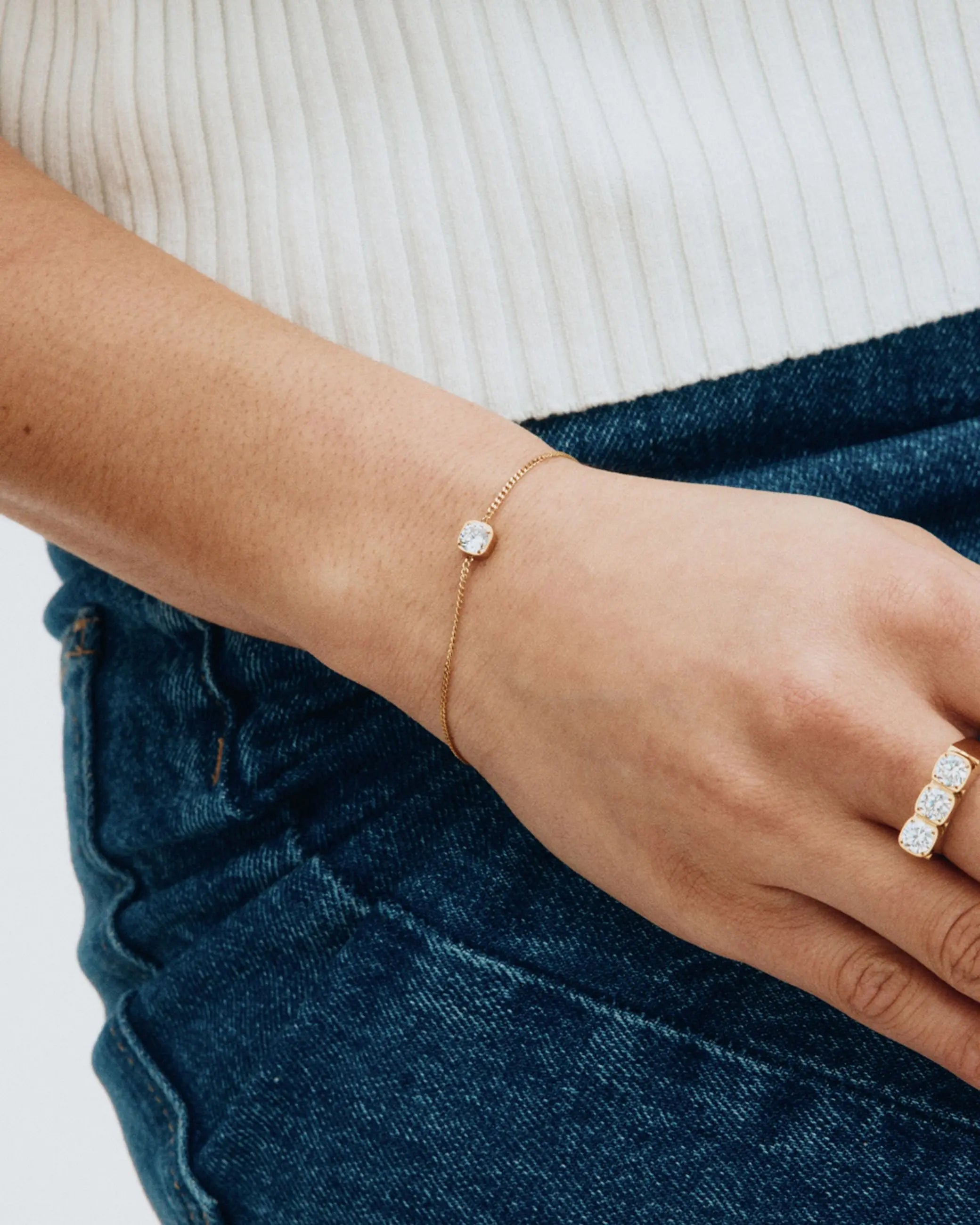 Gemma Bracelet Gold Edblad NZ