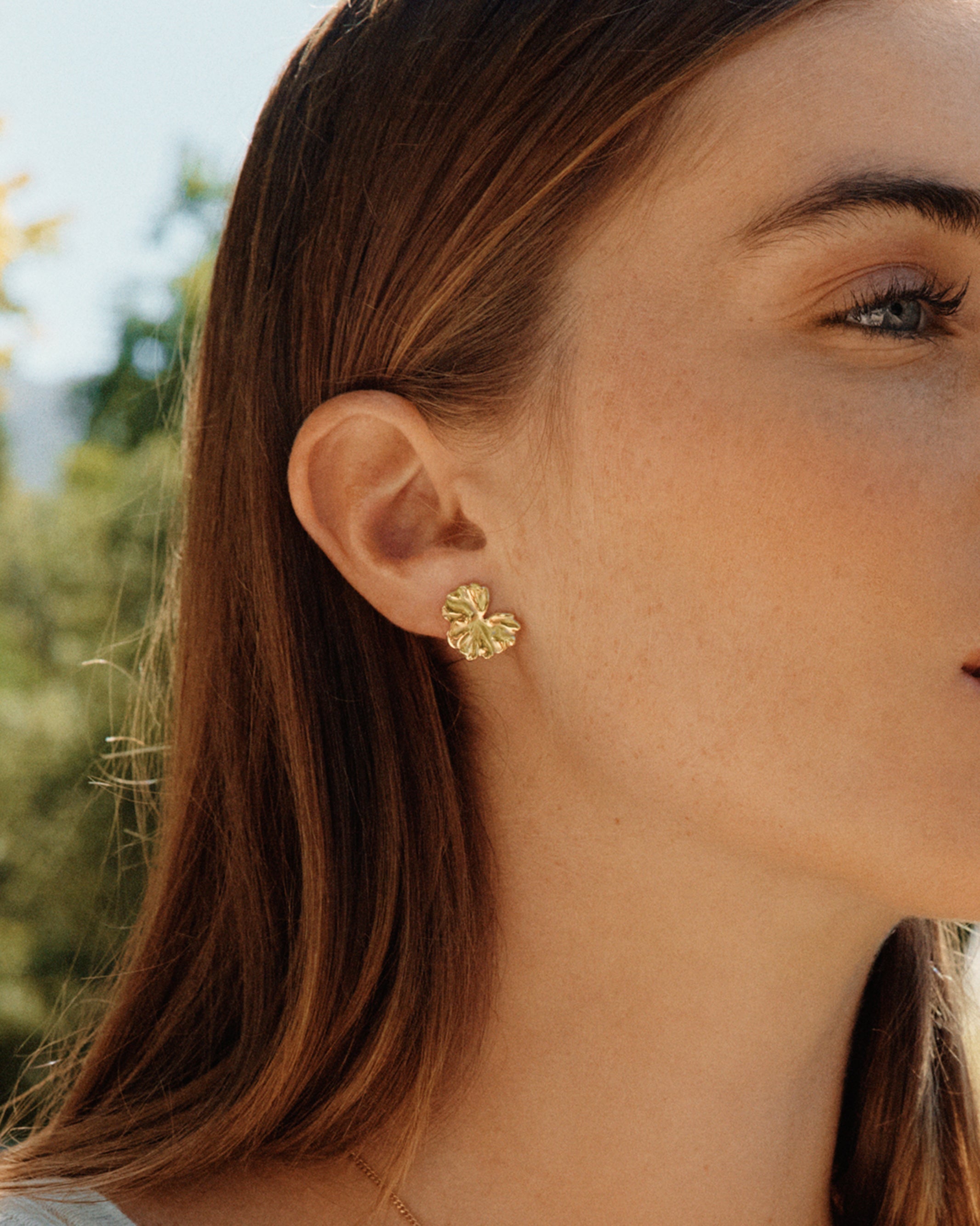 Gerana Studs S Gold Edblad NZ