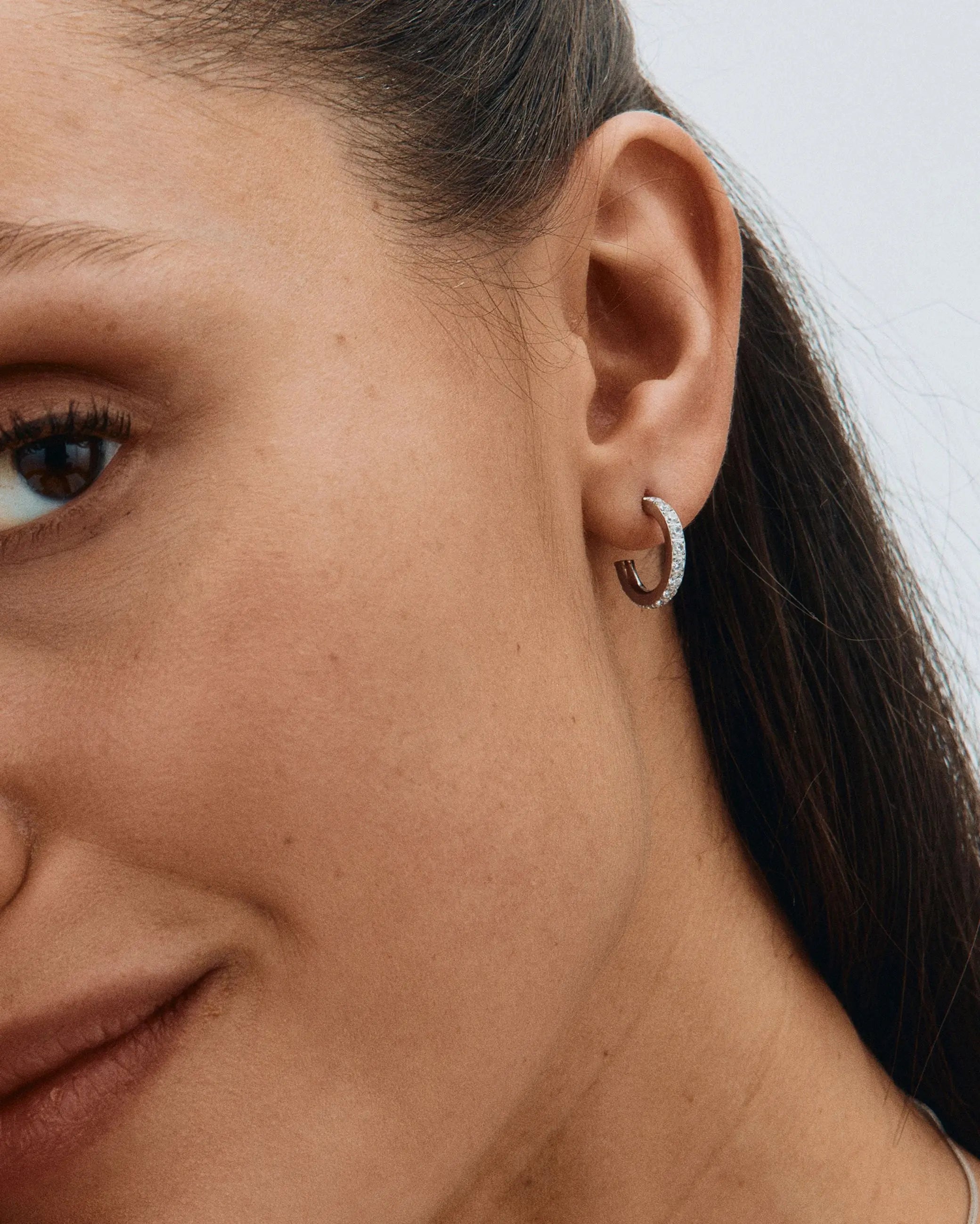 Glow Earrings Steel Edblad