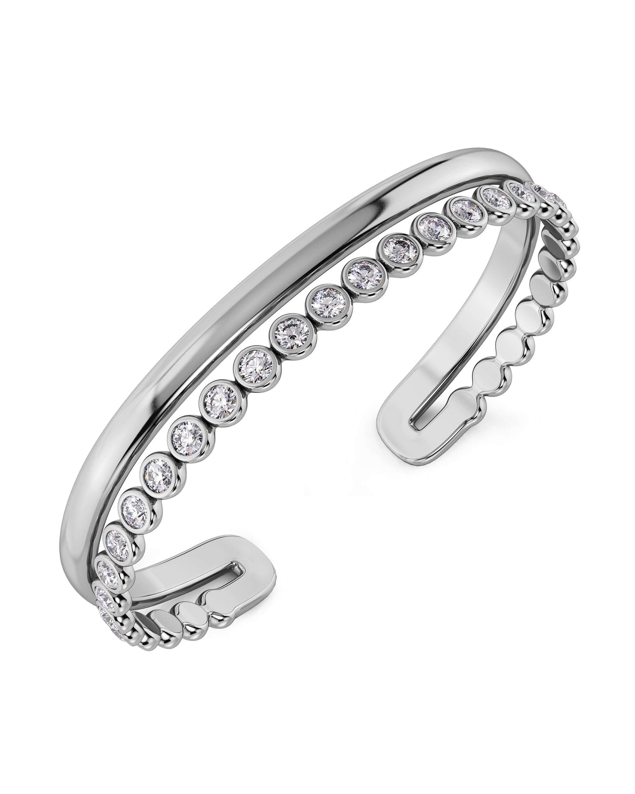Grace Bangle Silver Edblad NZ