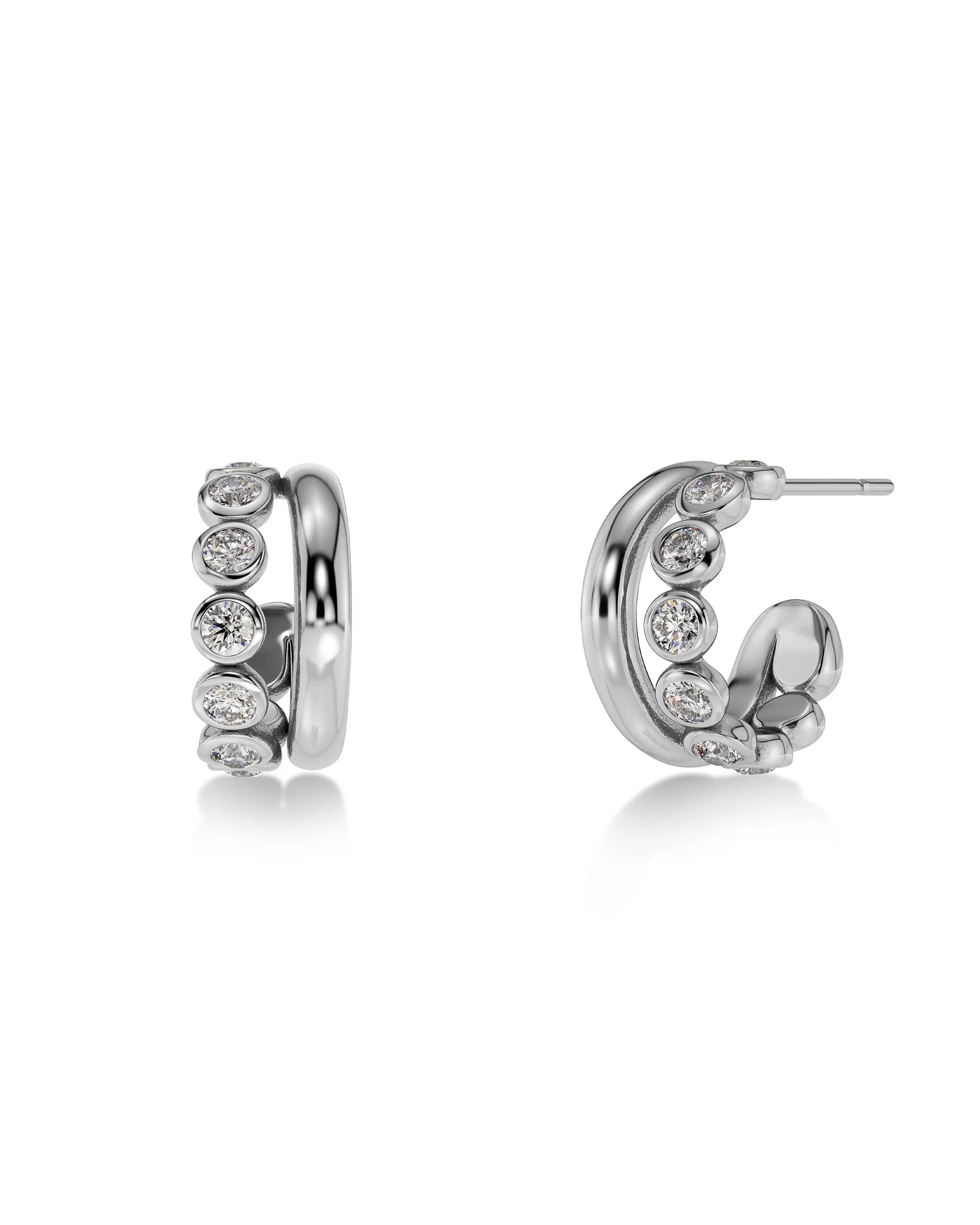 Grace Hoops S Silver EdbladNZ