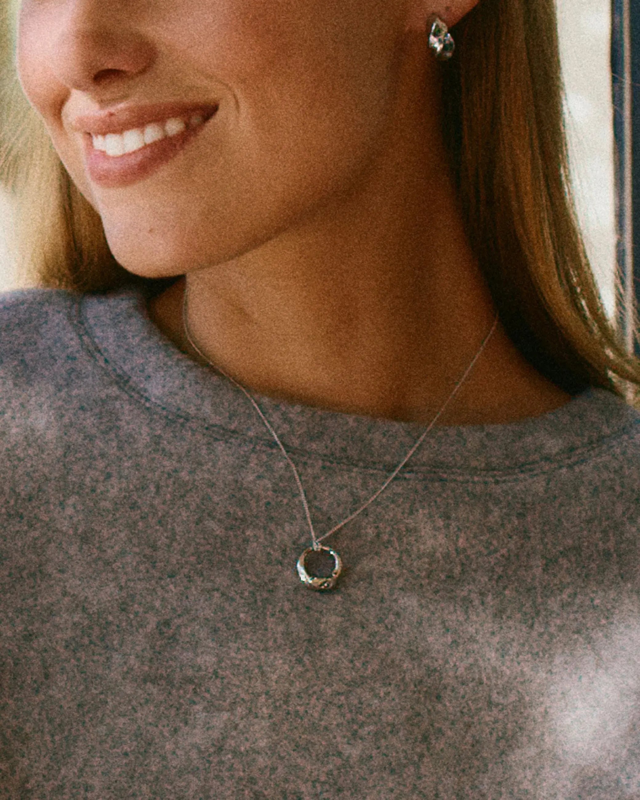 Helix Necklace S Steel Edblad NZ