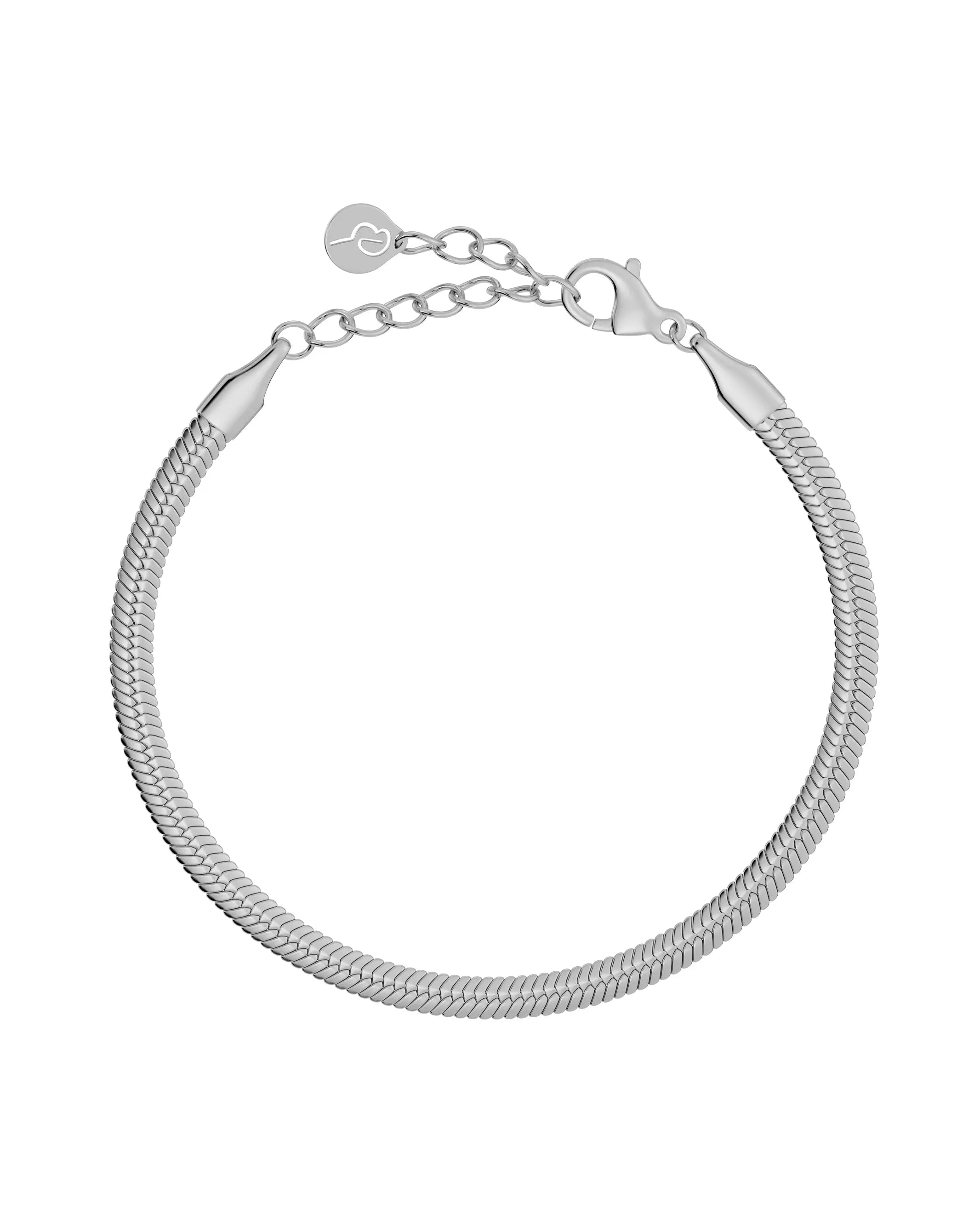 Herringbone Bracelet Silver Edblad