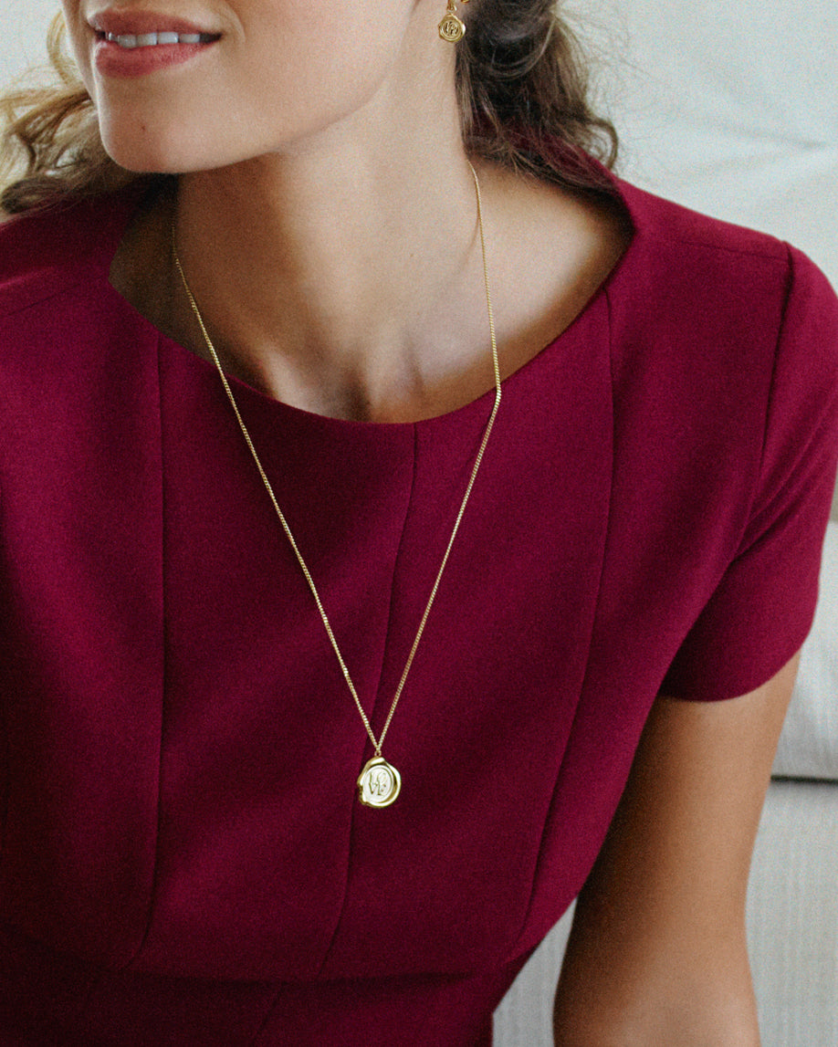 Holly Gold Necklace – Large