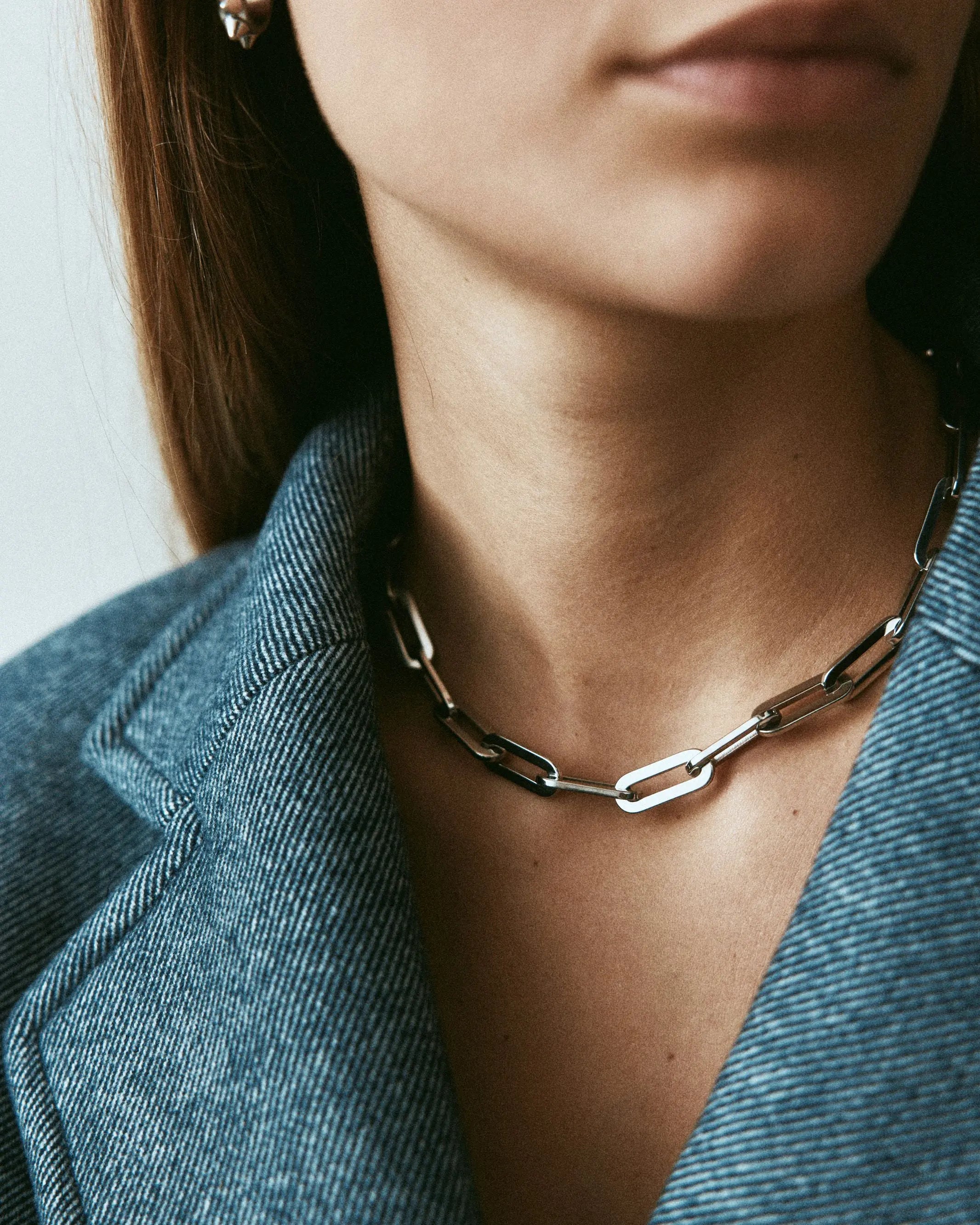 Ivy Maxi Necklace Silver Edblad