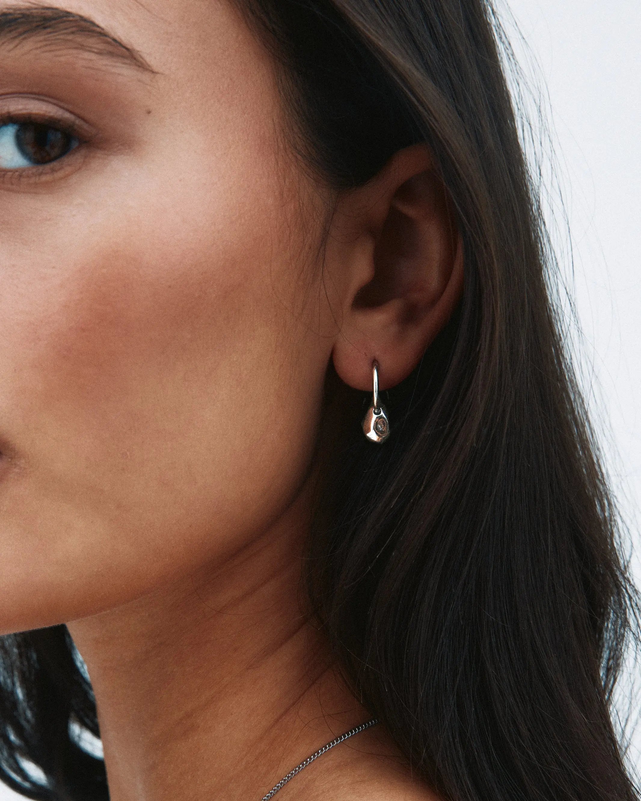 Leora Hoops Silver EdbladNZ