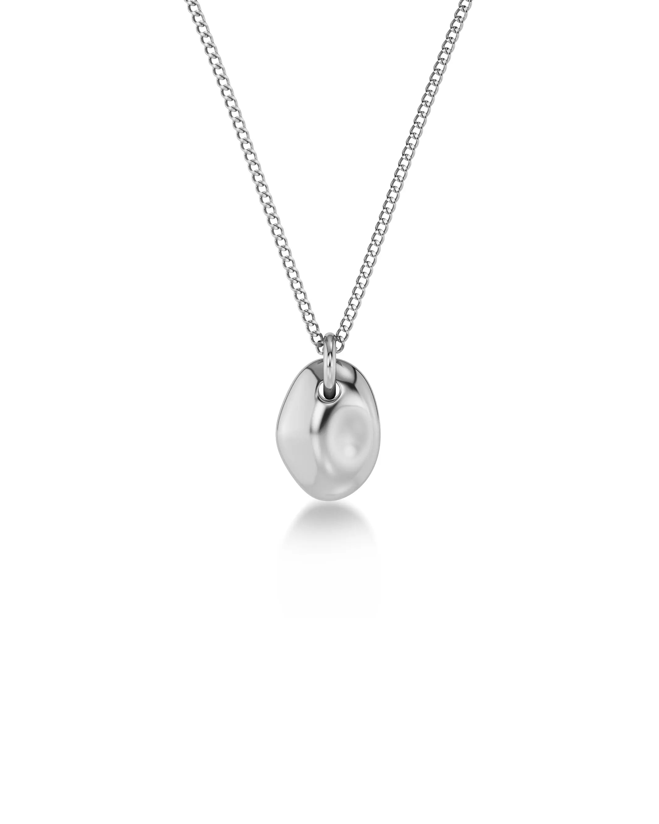 Leora Necklace Silver EdbladNZ
