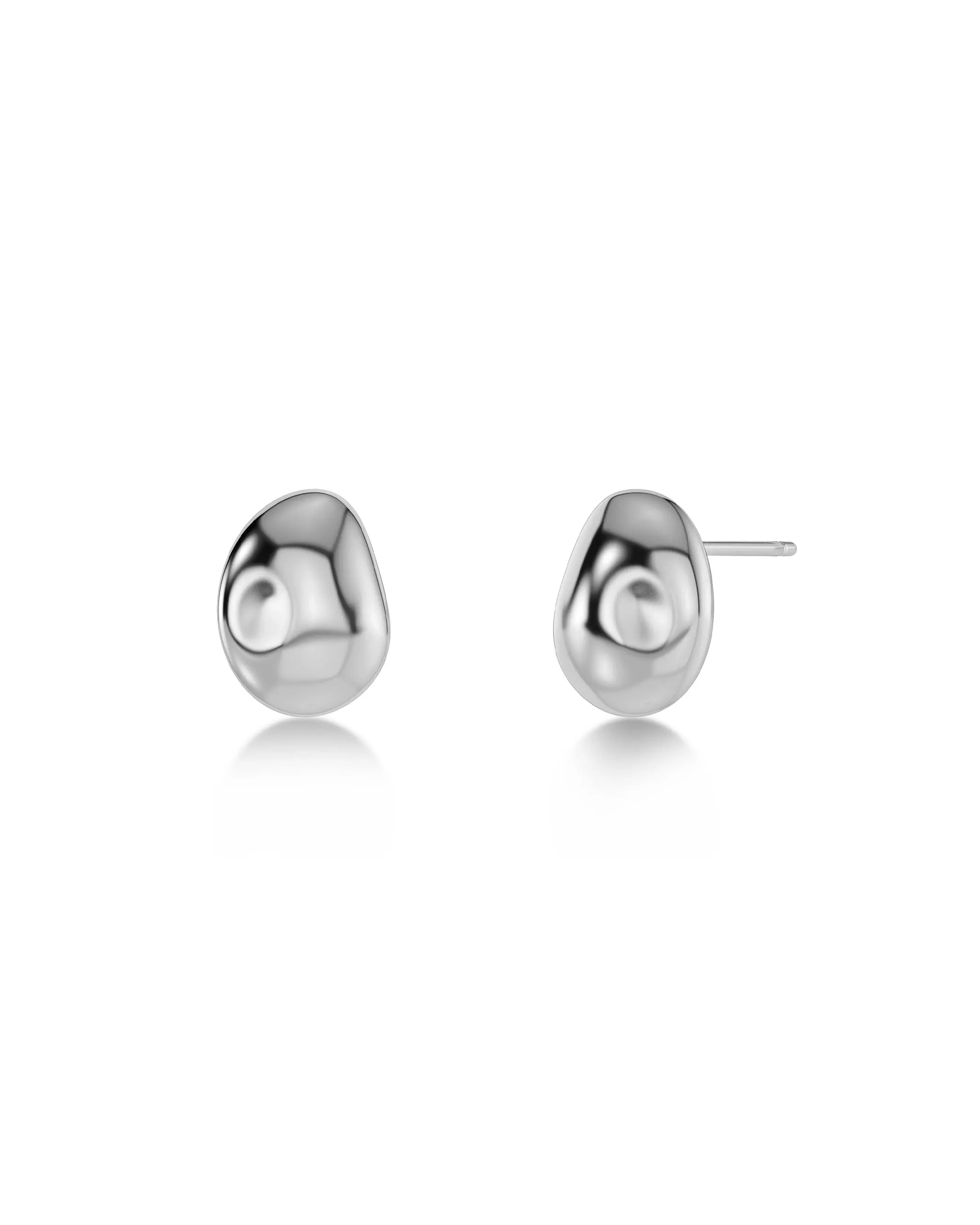 Leora Studs Silver EdbladNZ