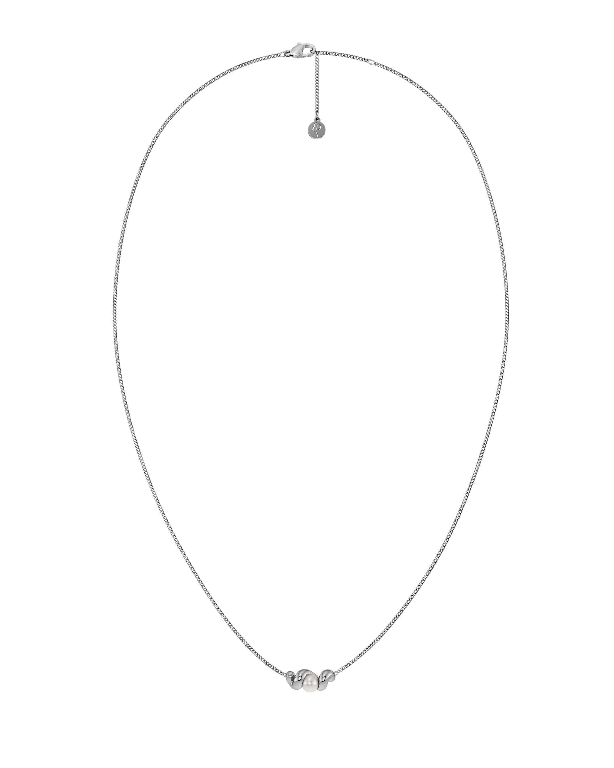 Margot Necklace Silver EdbladNZ