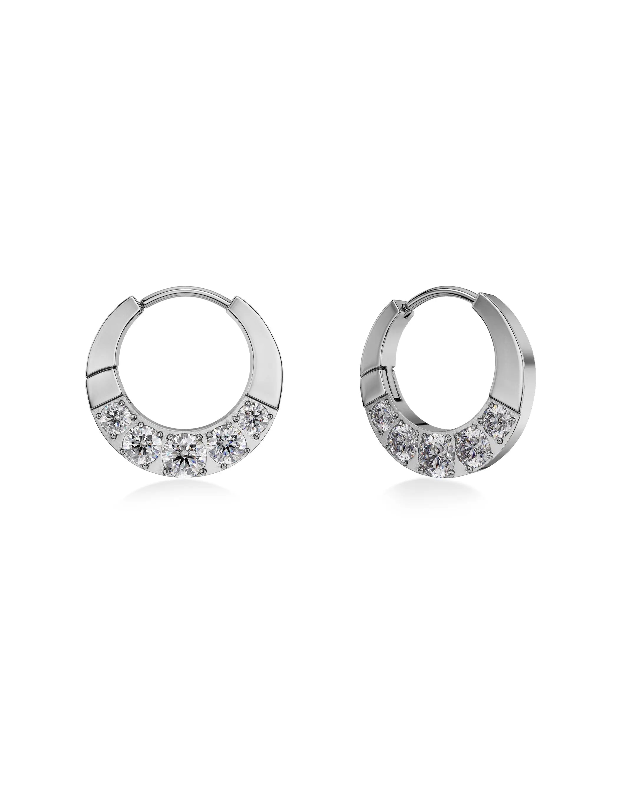 Monarch Hoops S Silver EdbladNZ