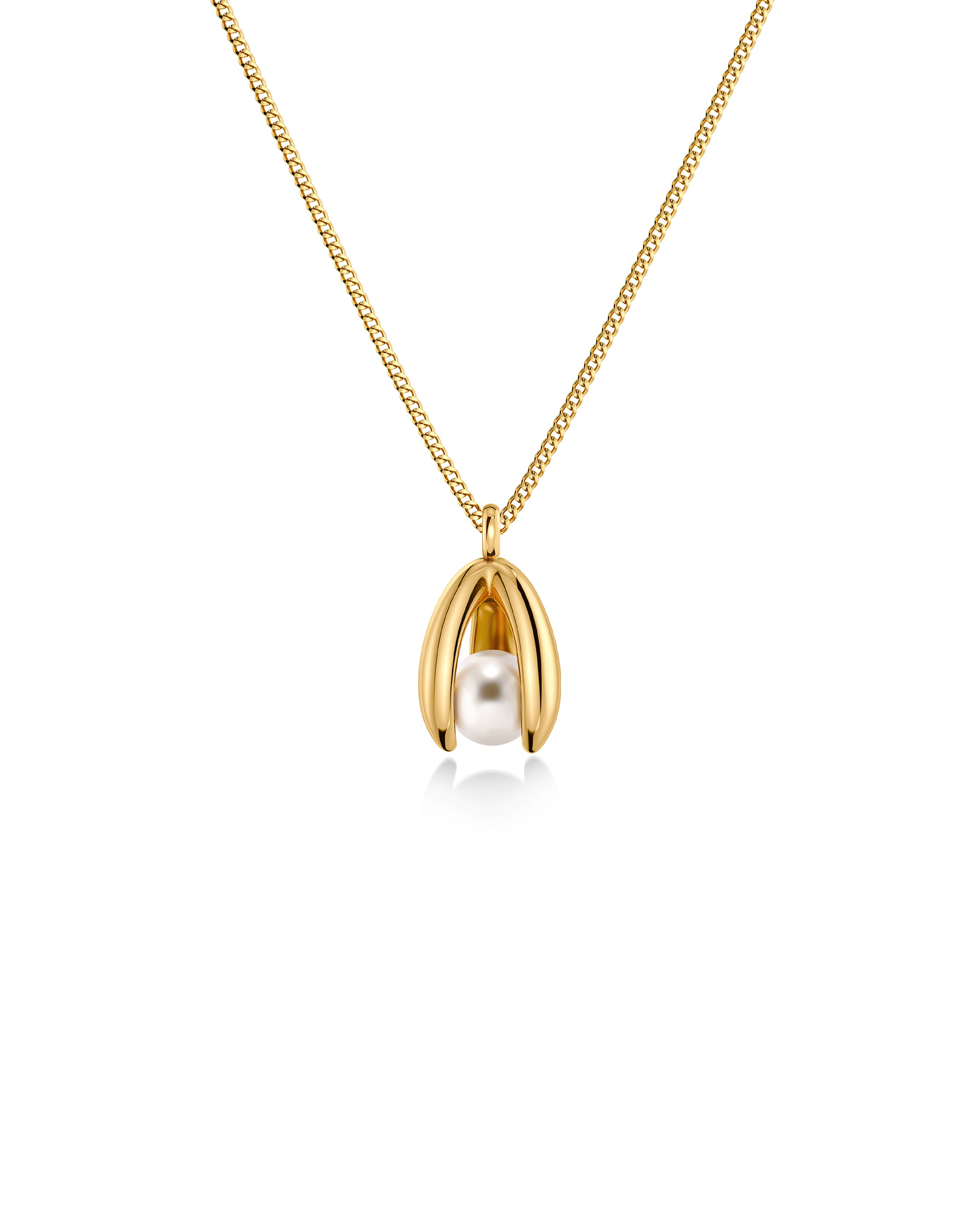 Moonrave Necklace S Gold