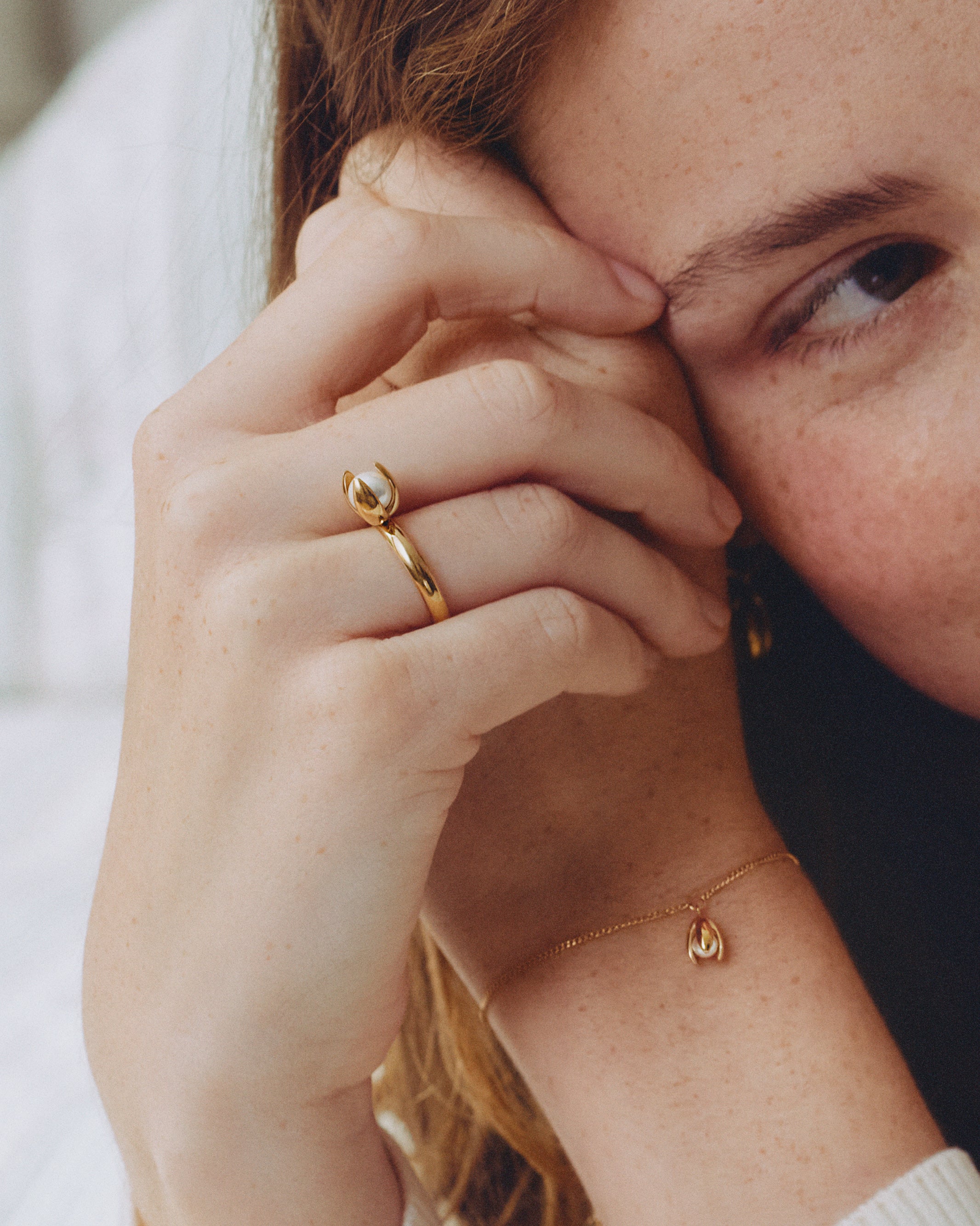 Moonrave Ring L Gold