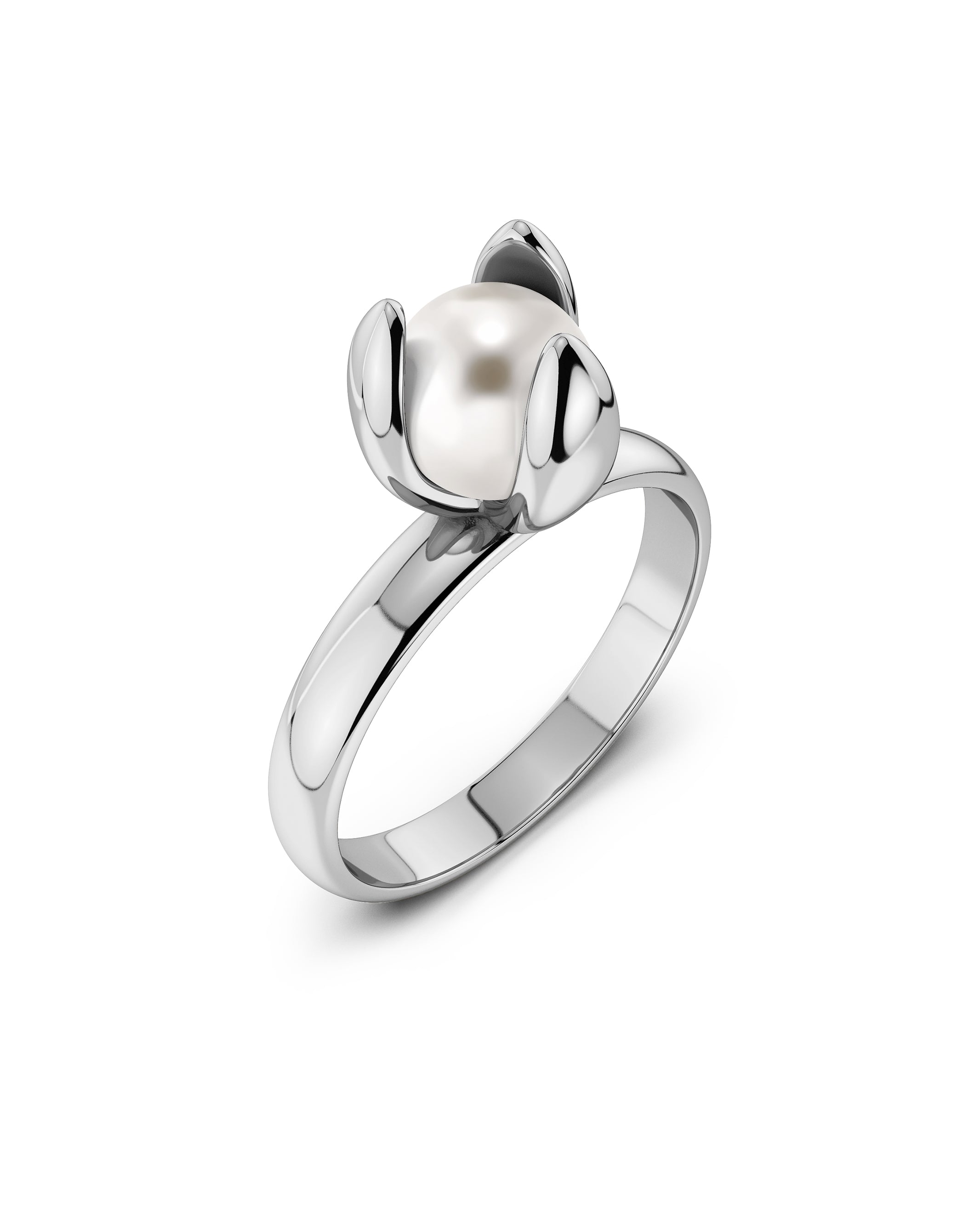 Moonrave Ring L Silver
