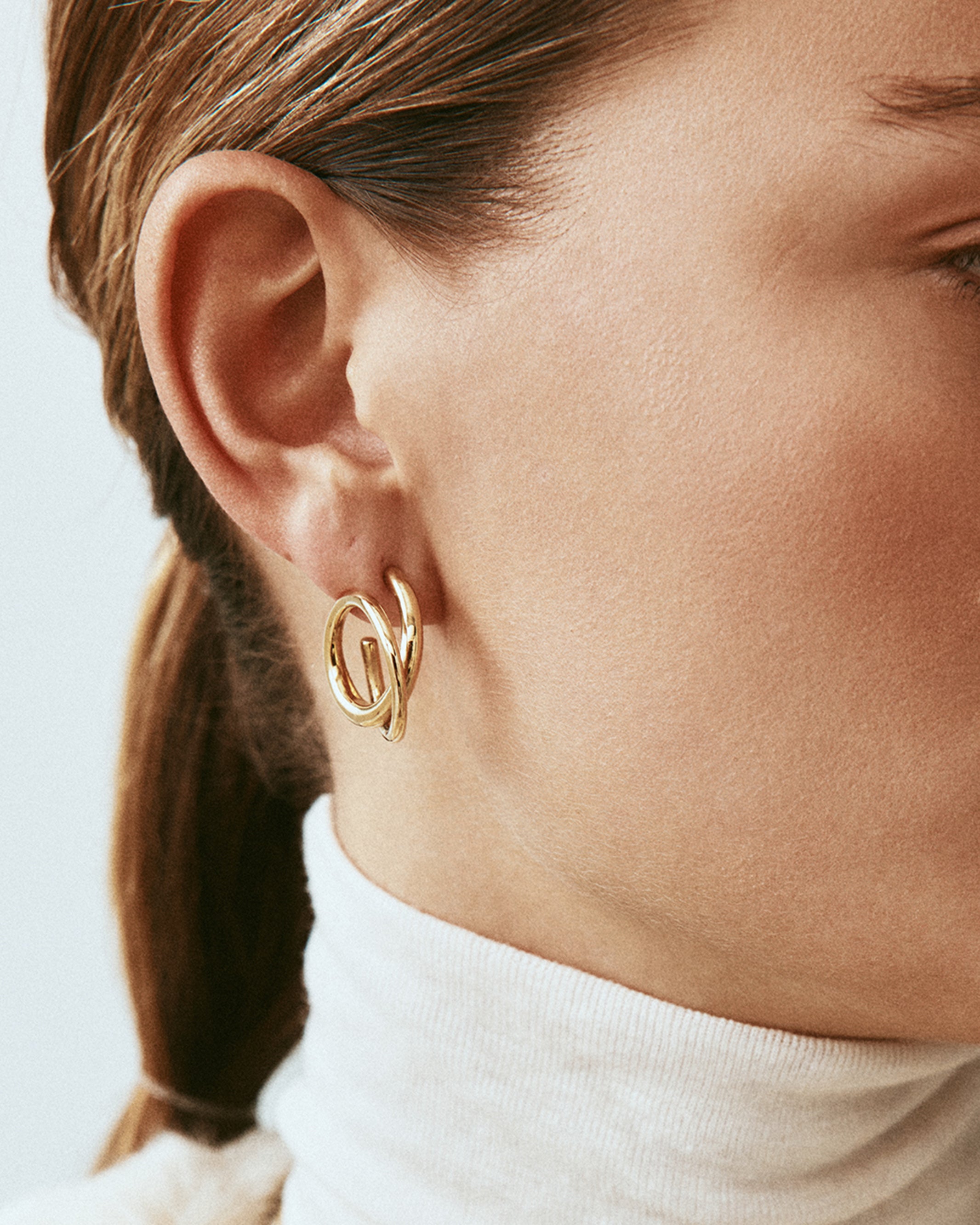 Nouveau Hoops L Gold