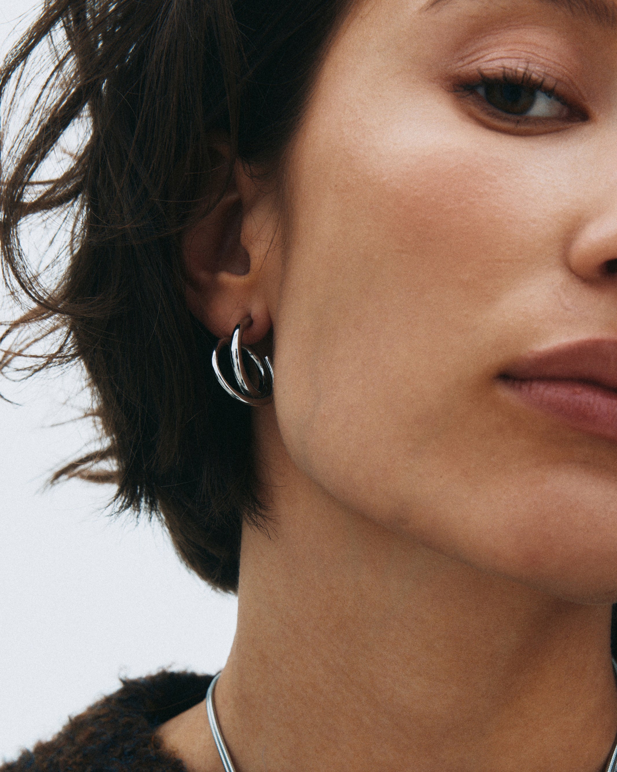 Nouveau Hoops L Silver