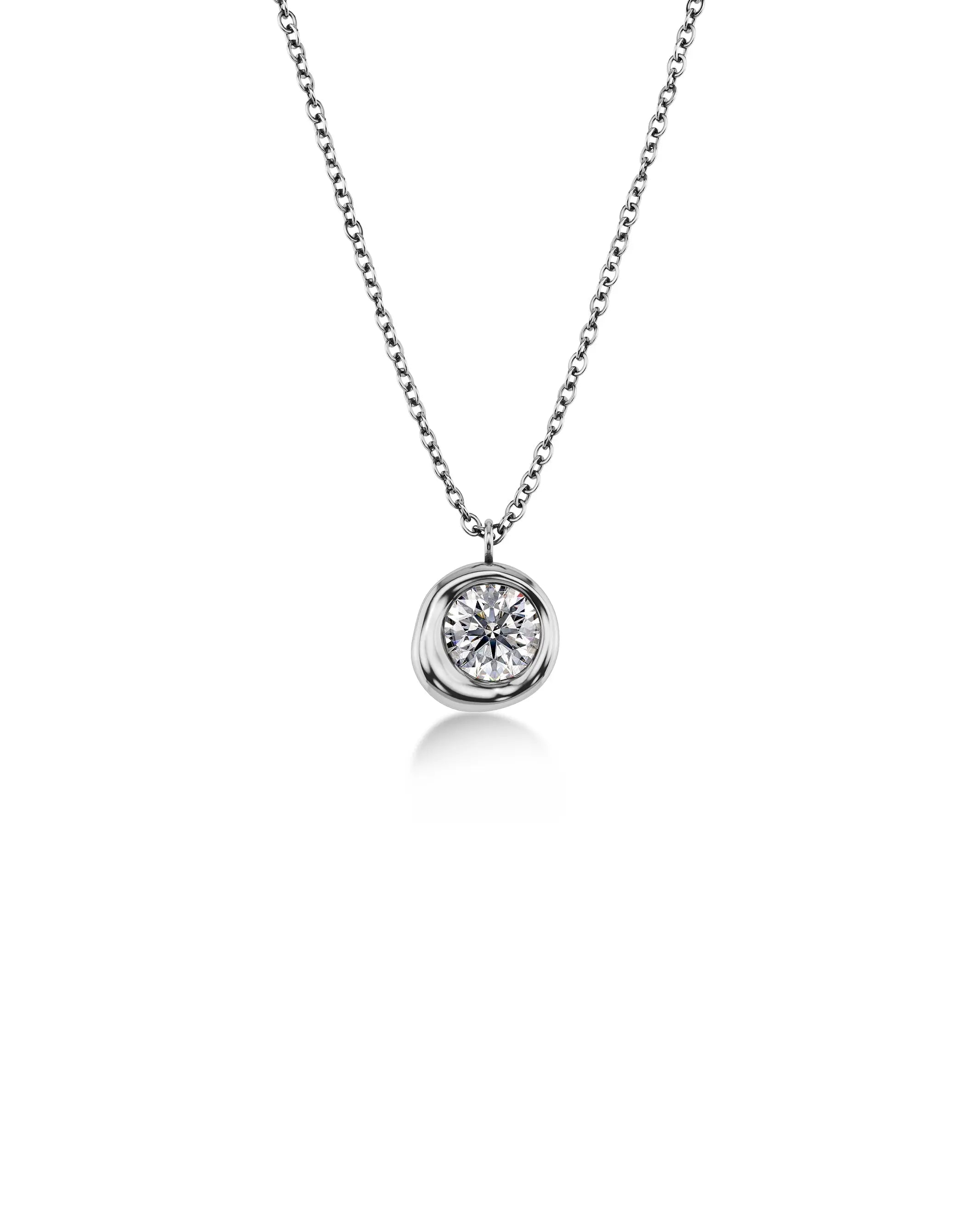 Ocean Gem Necklace S Silver EdbladNZ