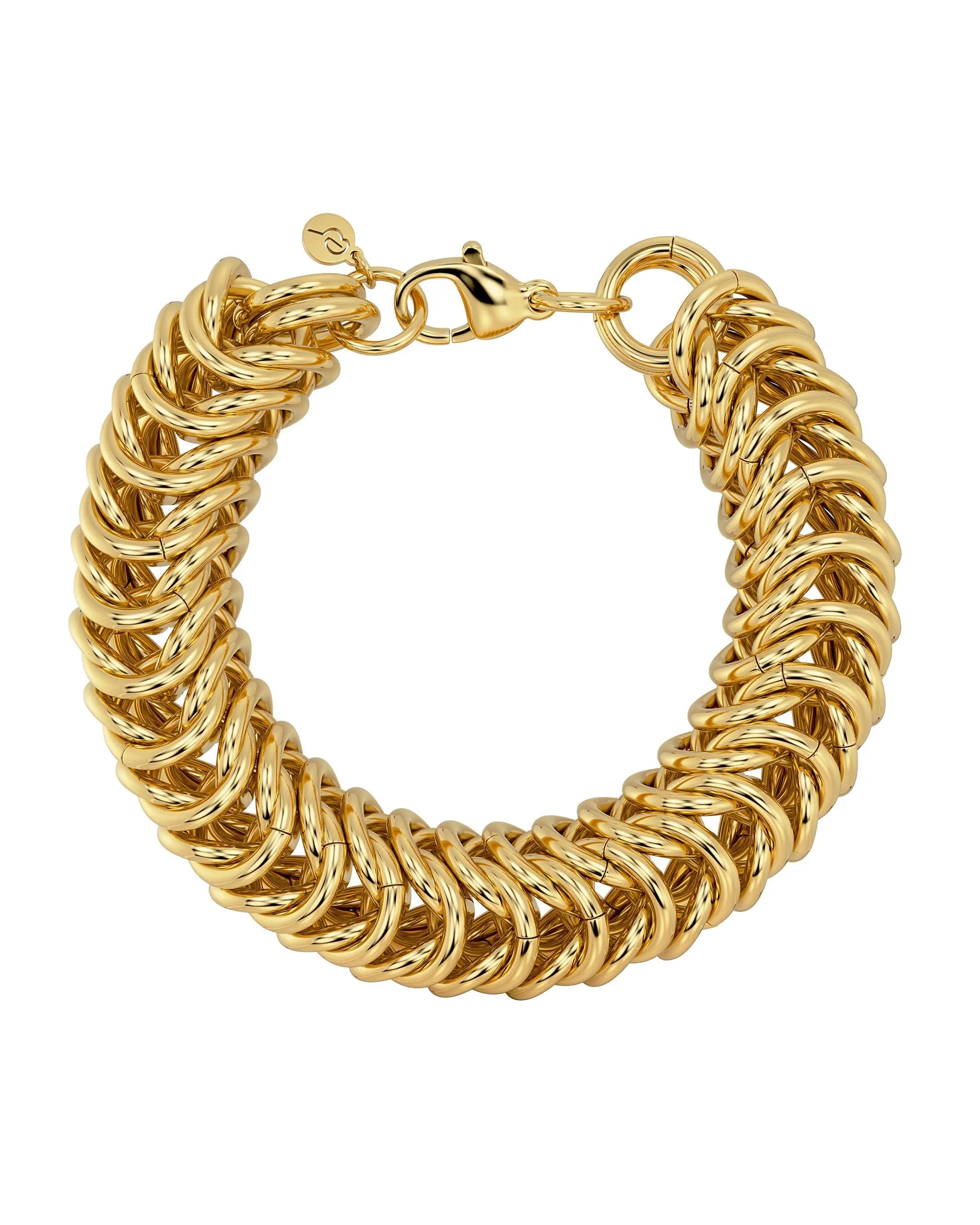 Palazzo Chain Bracelet Gold Edblad