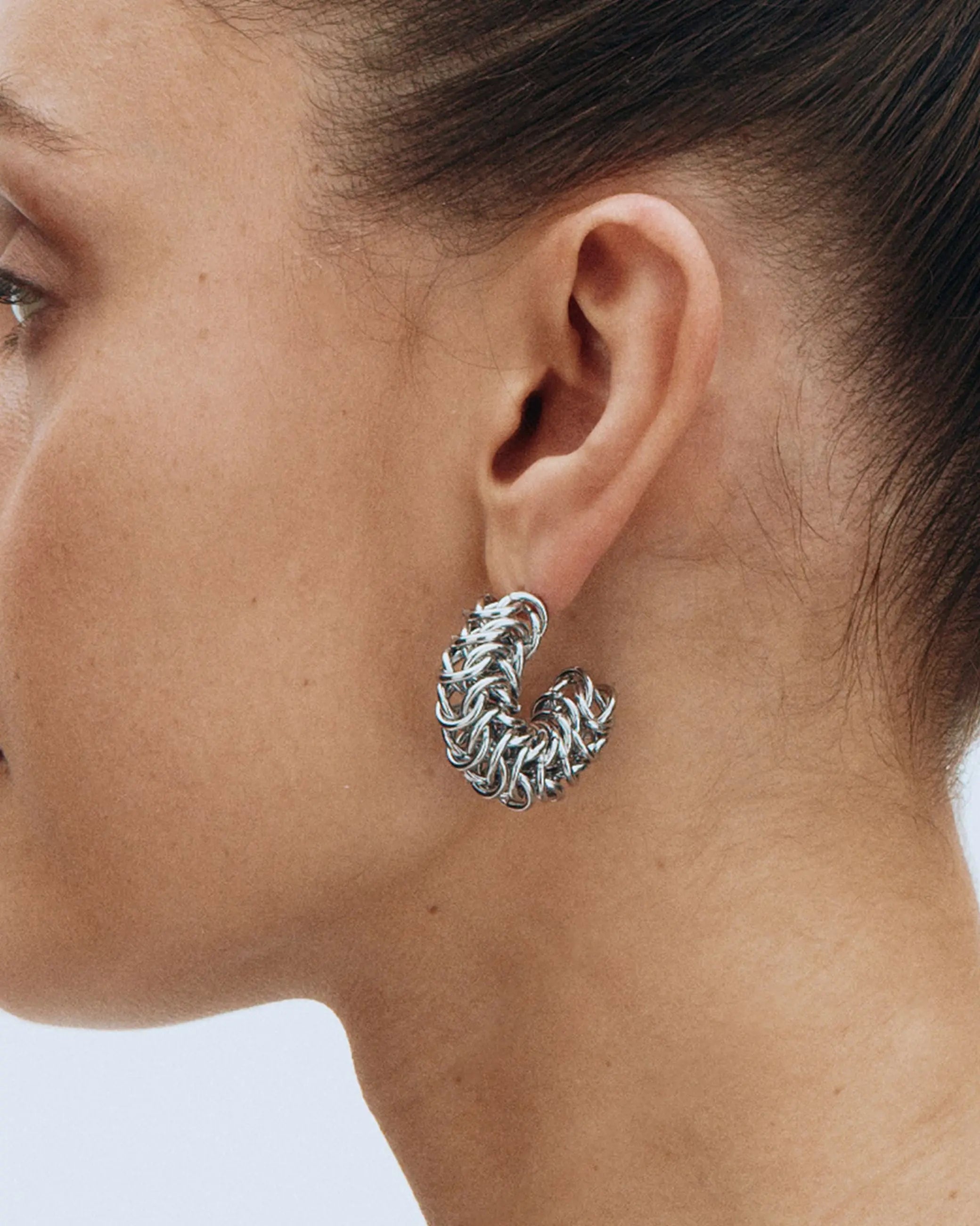 Palazzo Chain Hoops Steel Edblad