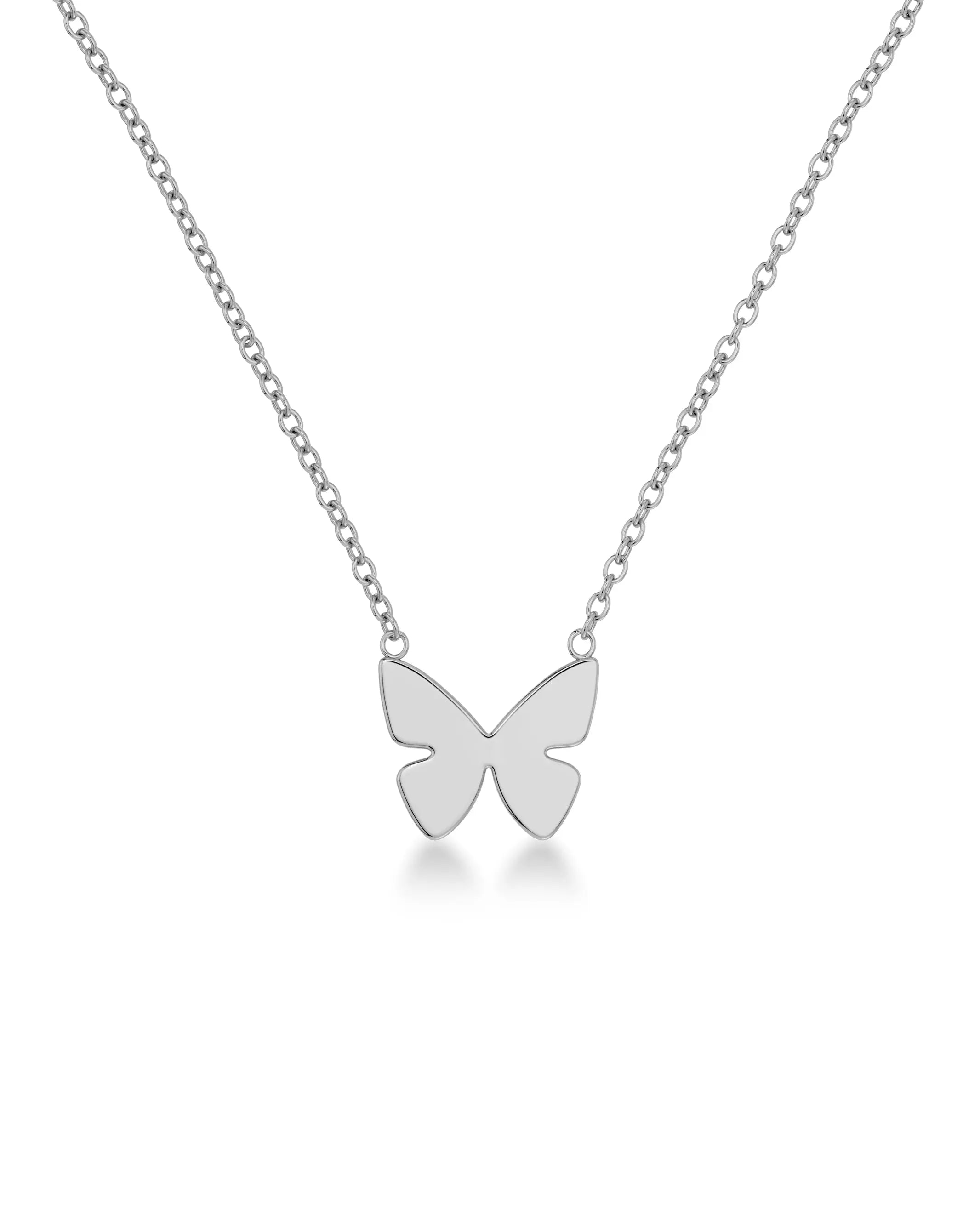 Papillon Necklace Steel Edblad