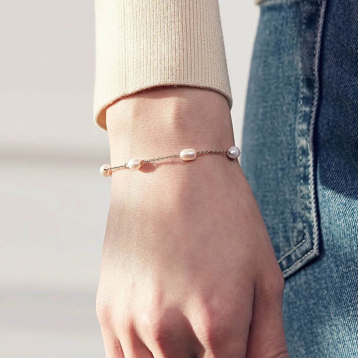 Perla Bracelet Multi Gold Edblad