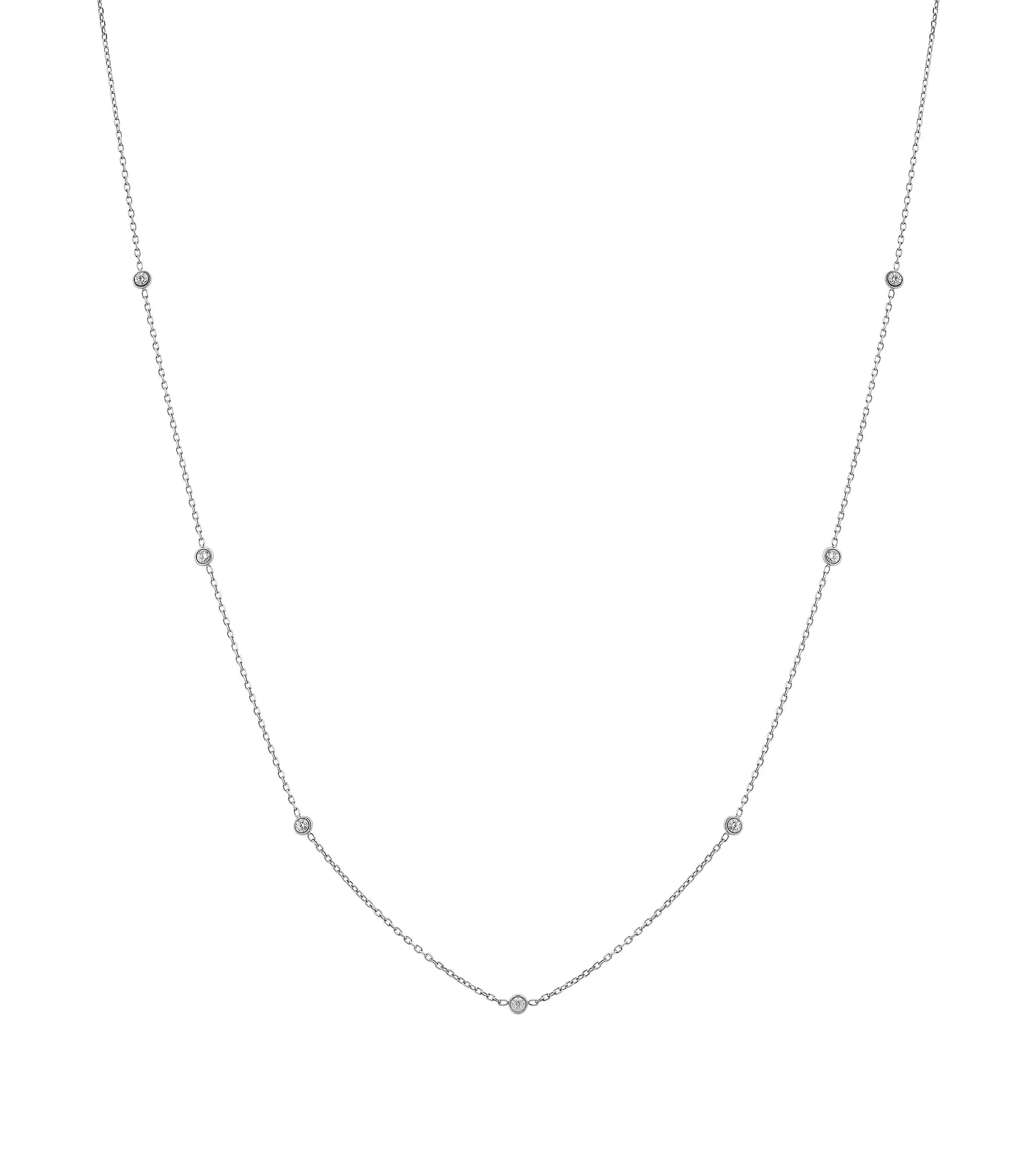 Petite Necklace Silver EdbladNZ
