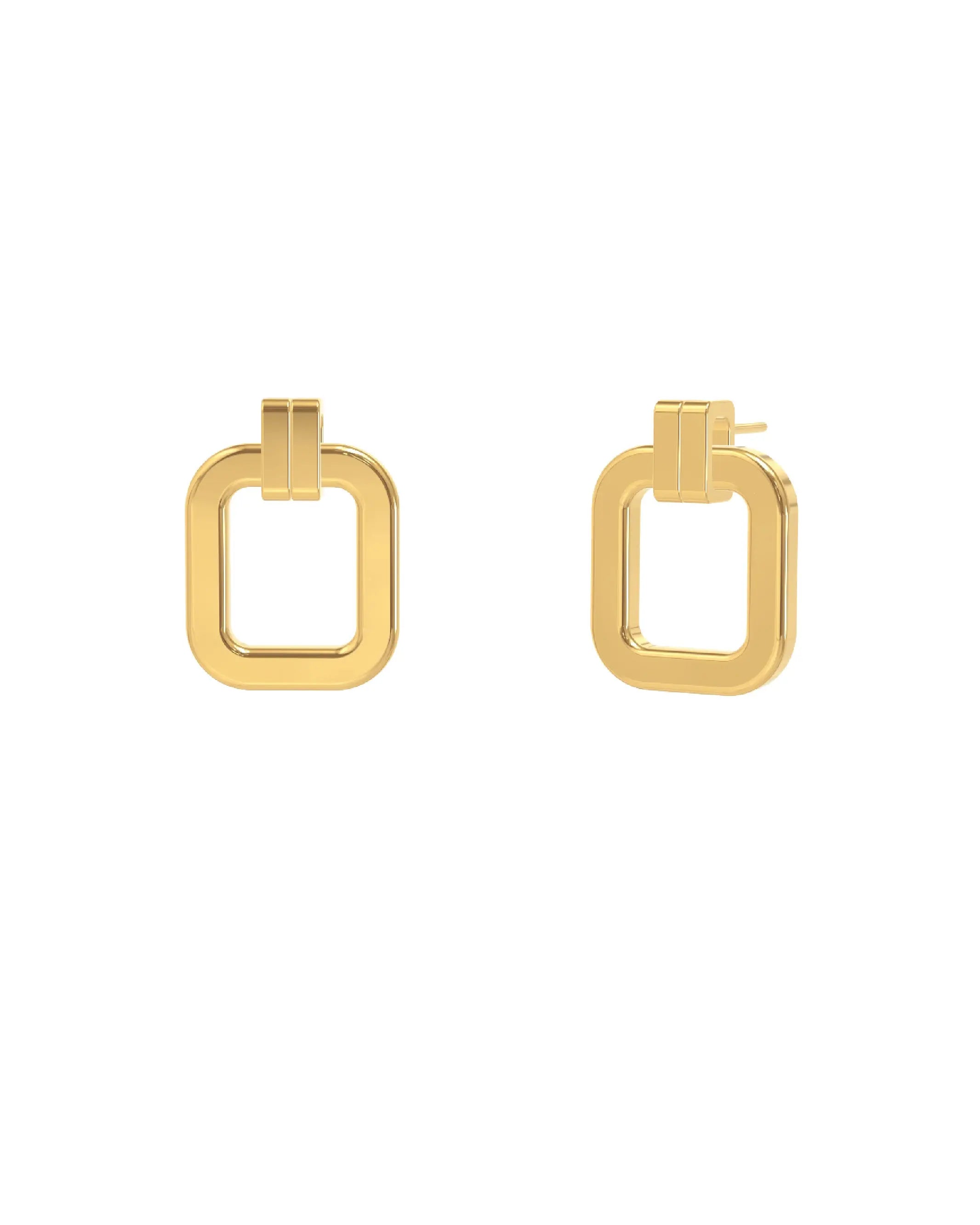 Plaza Studs L Gold Edblad