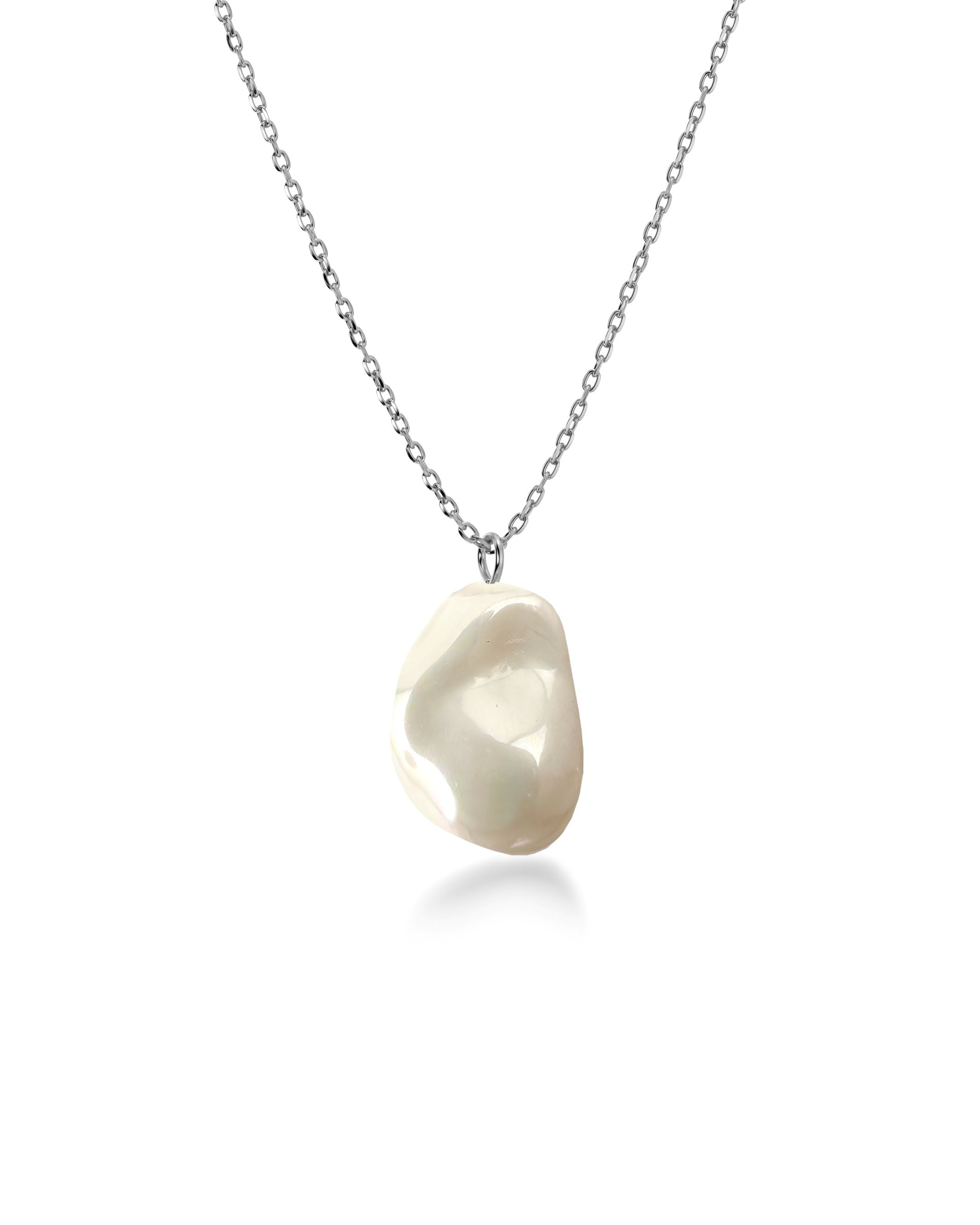 Roc Silver Necklace