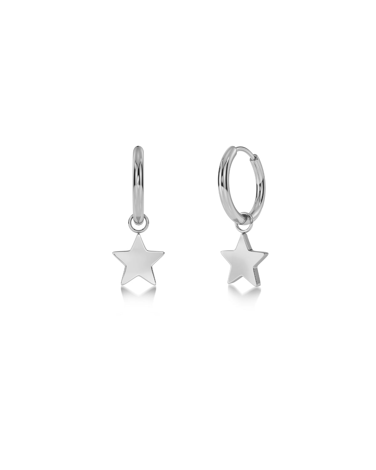 Sirius Hoops Silver