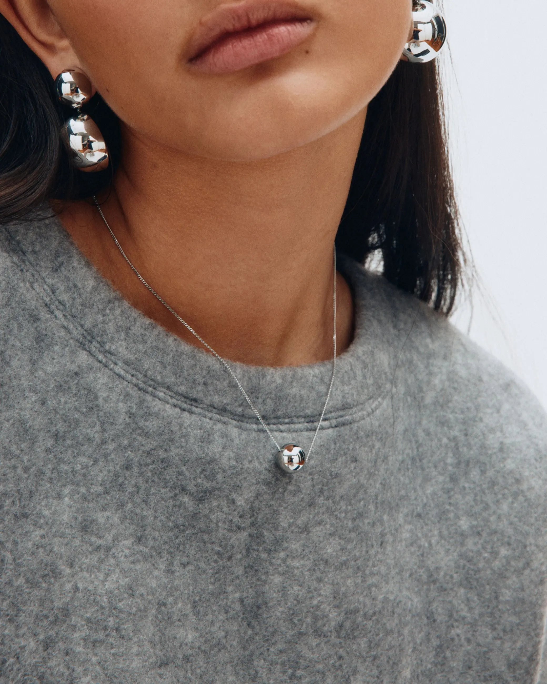 Sphere Necklace S Steel Edblad NZ
