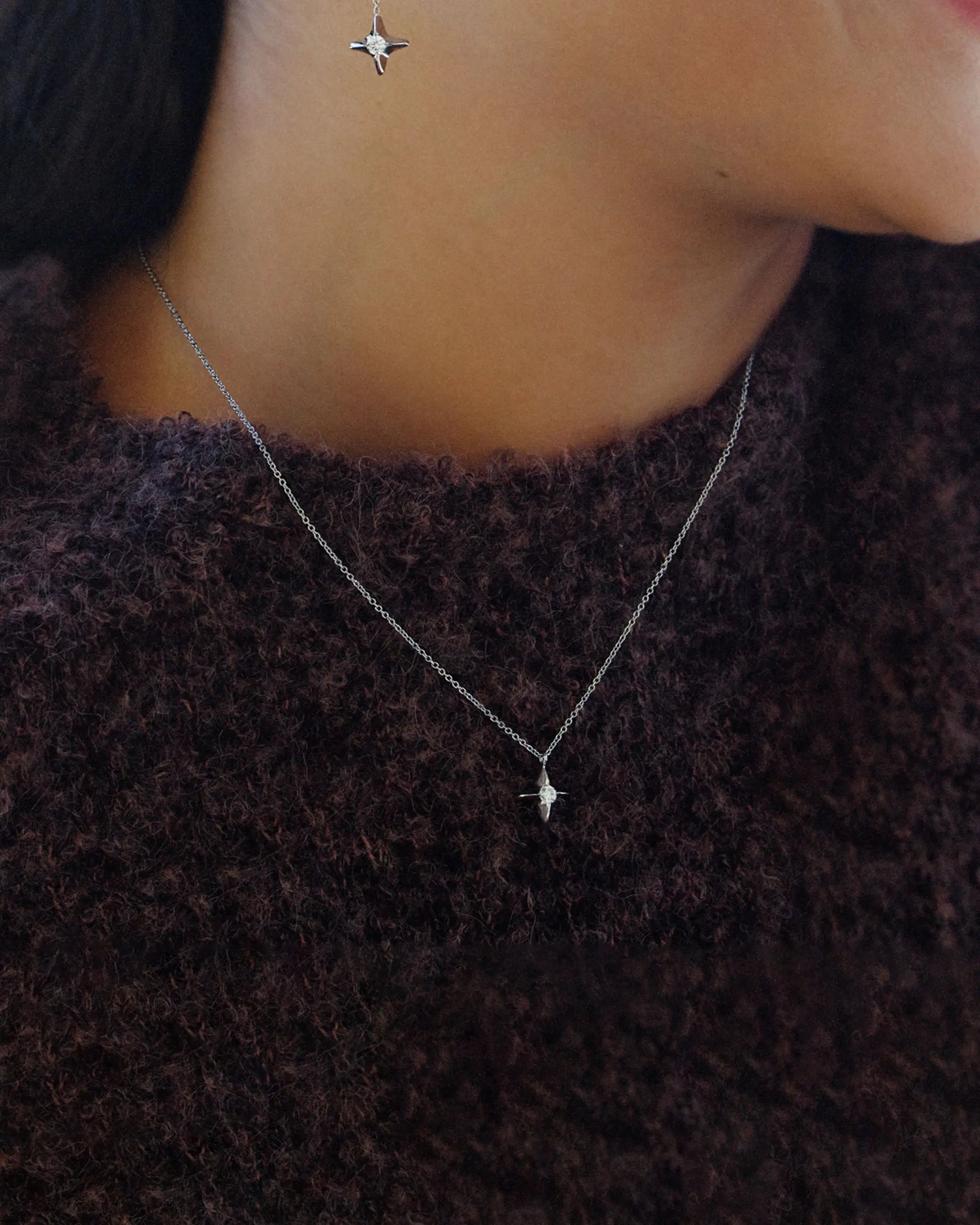 Stellar Necklace Silver Edblad