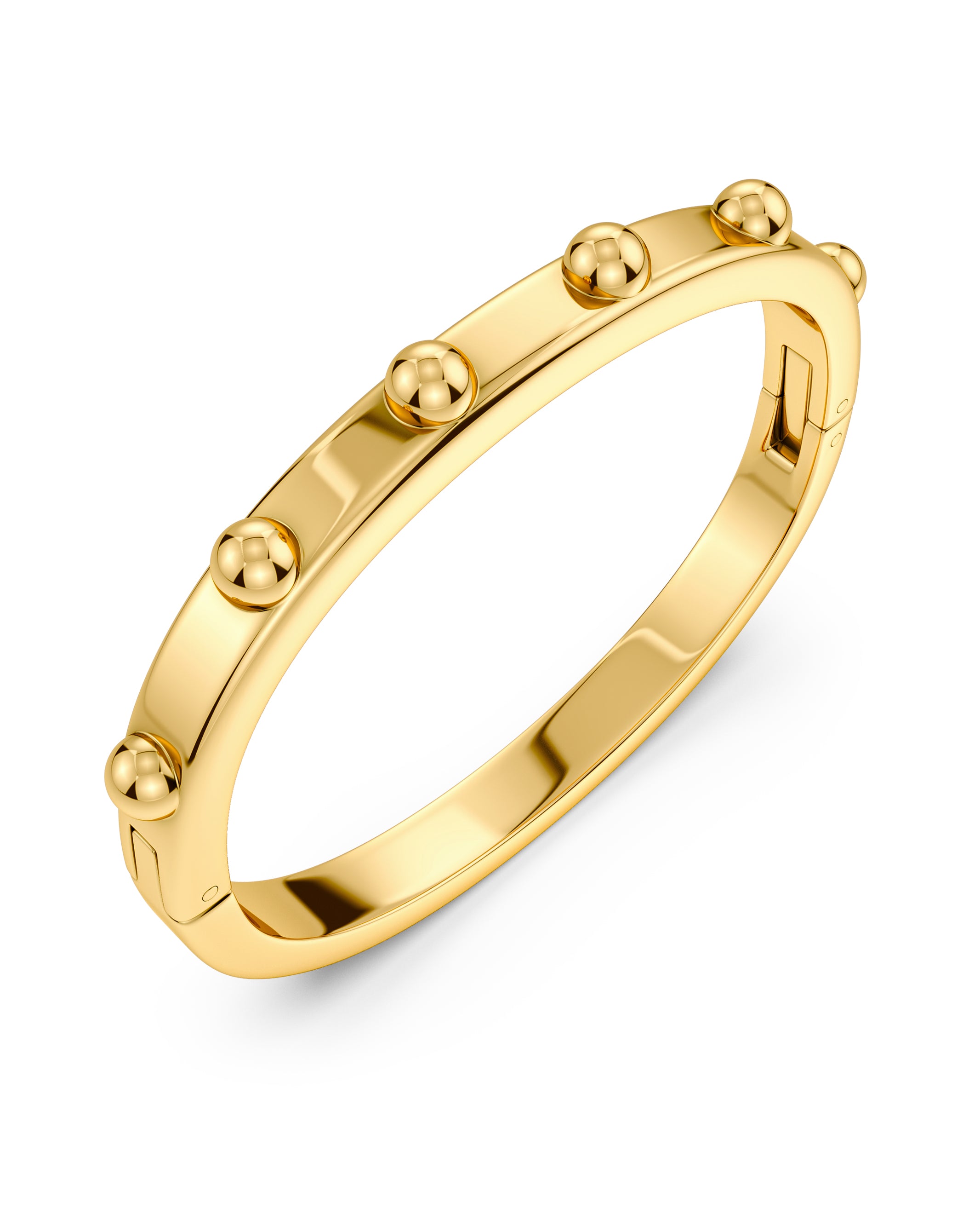Stud Bangle Gold
